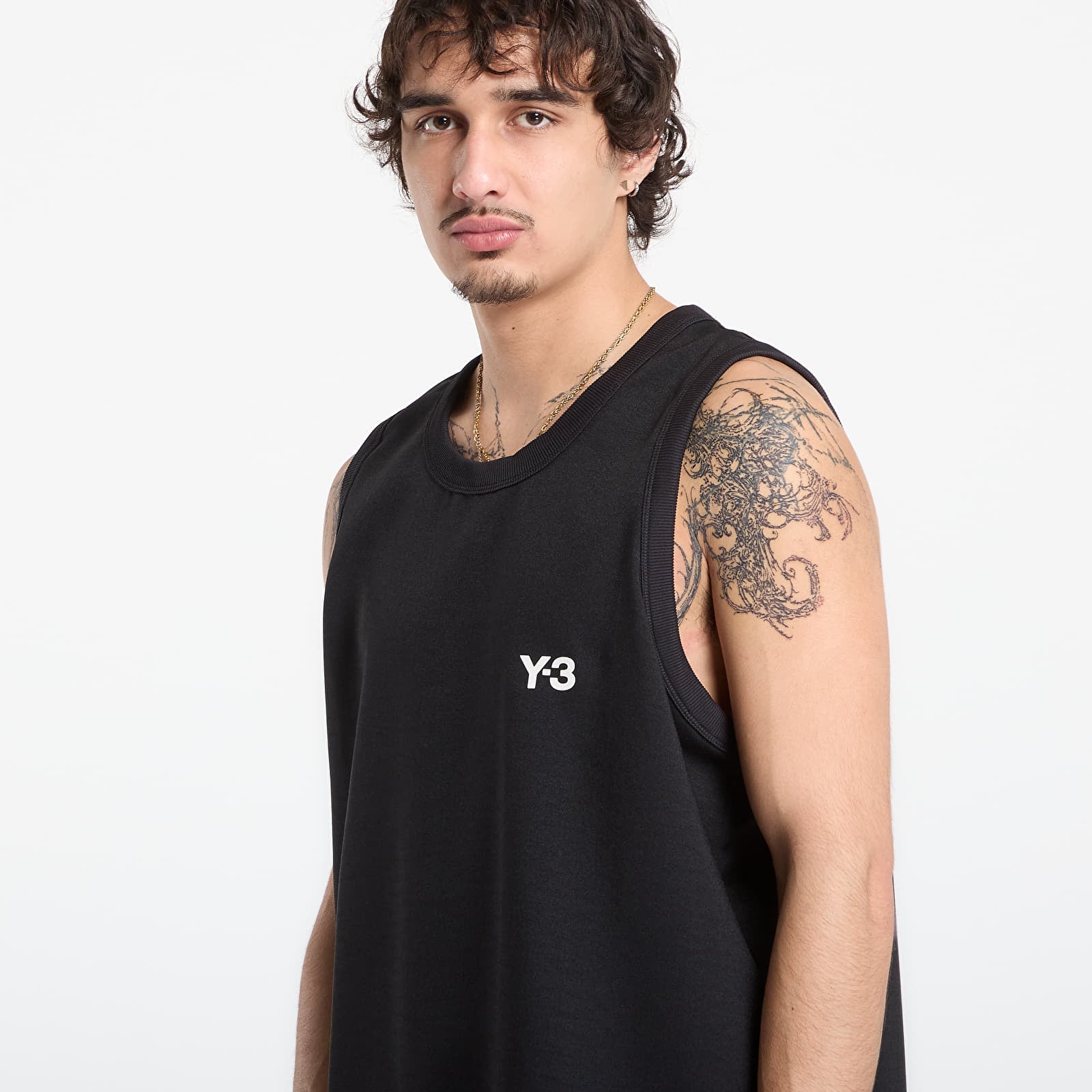 Leibchen Y-3 Elegant Basketball Jersey Black