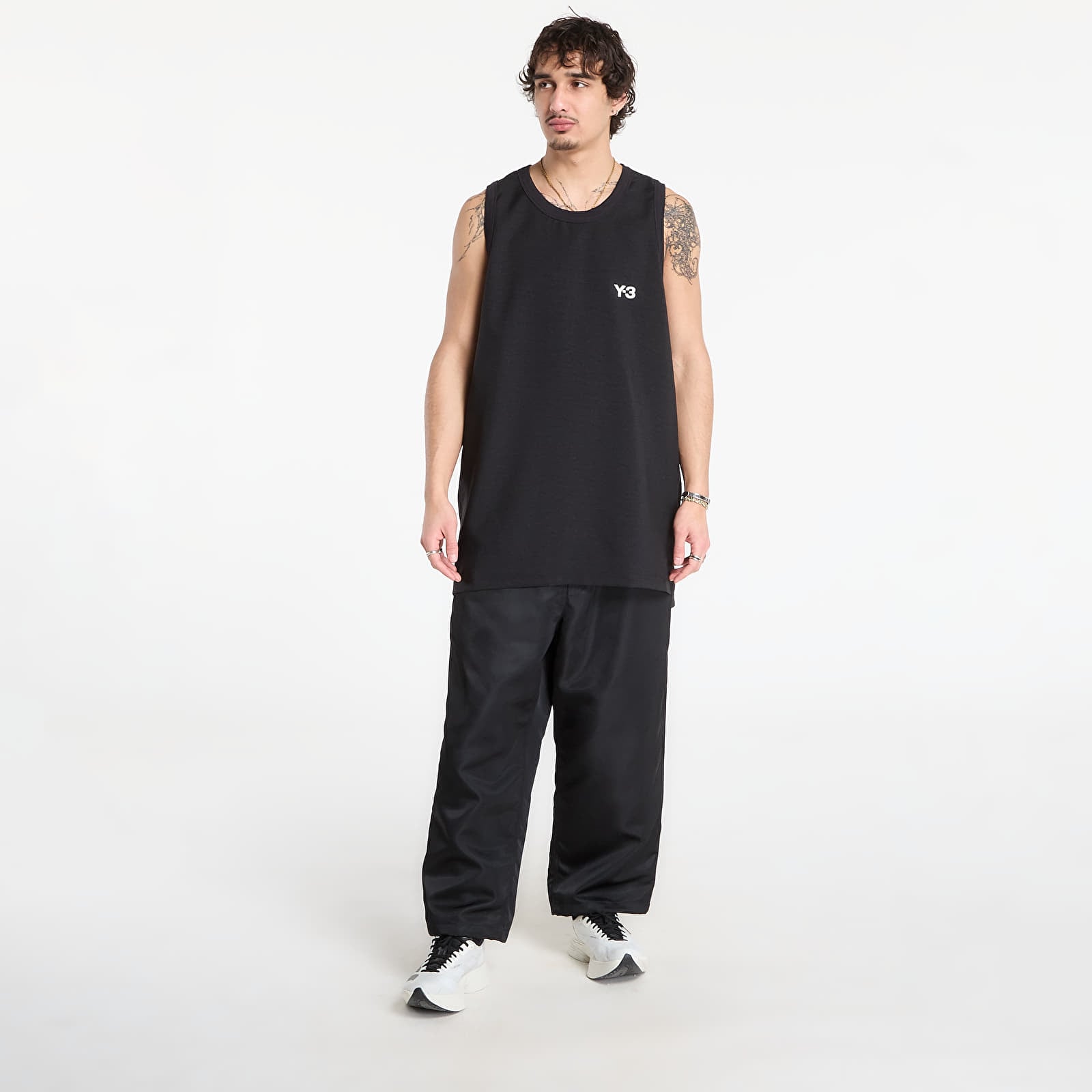 Leibchen Y-3 Elegant Basketball Jersey Black