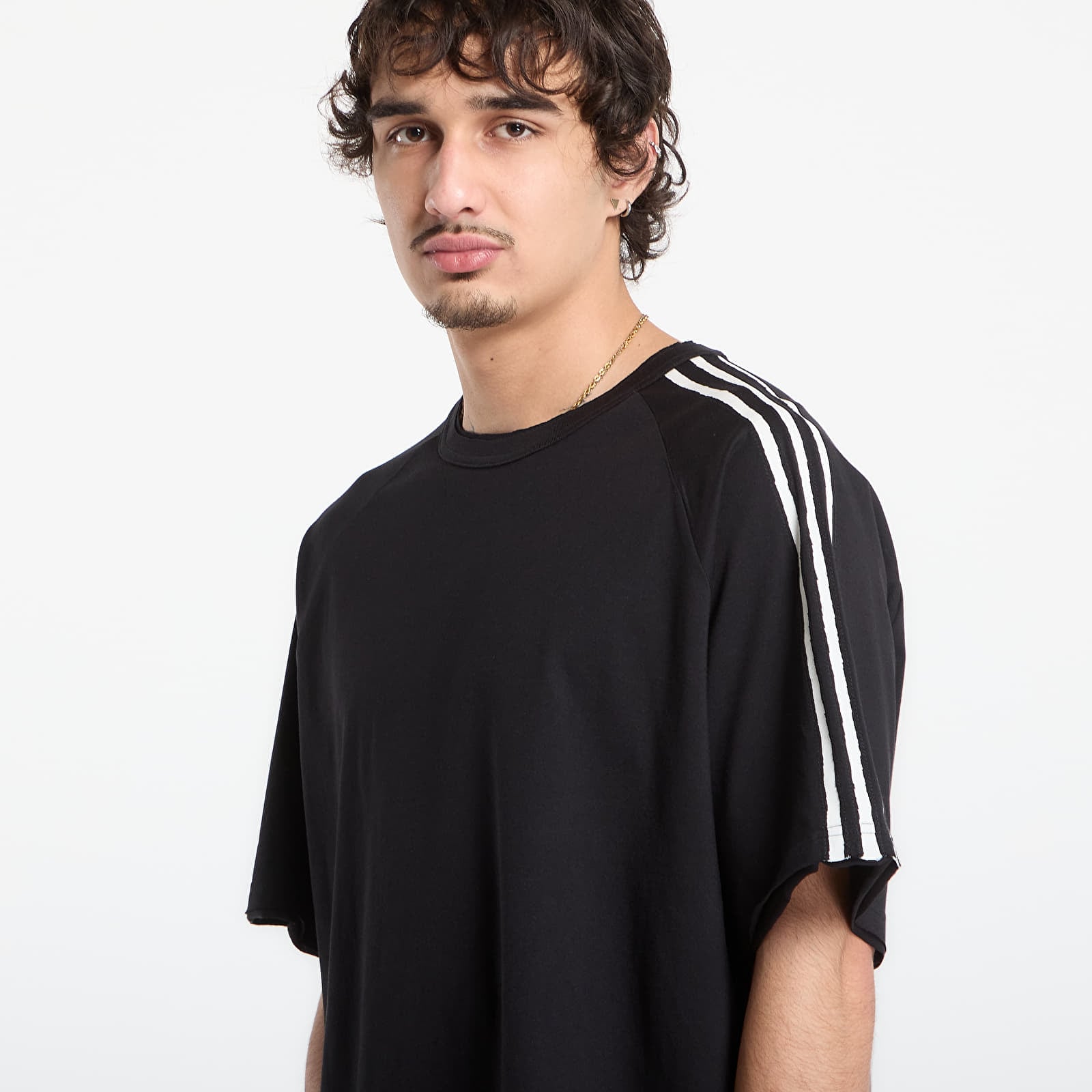 Magliette Y-3 Dip Dye Fitted T-Shirt Black