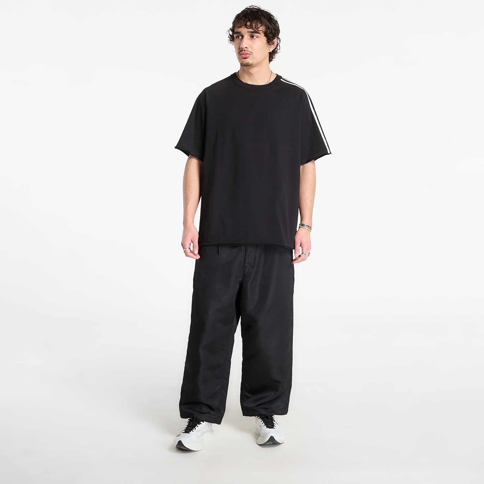 Magliette Y-3 Dip Dye Fitted T-Shirt Black