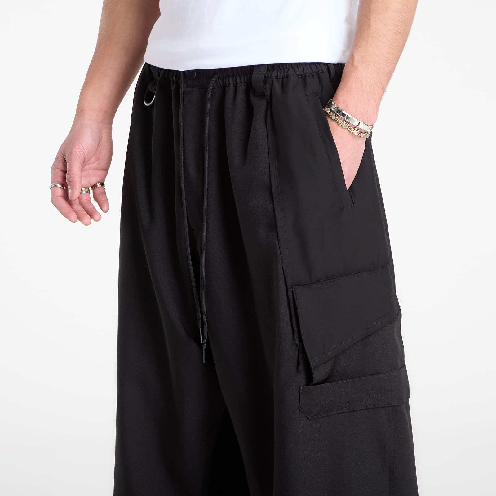 Pantaloni Y-3 Sport Uniform Straight Trousers Black