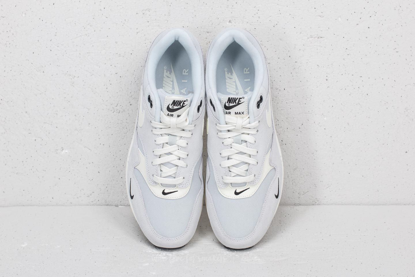 Herresko Nike Air Max 1 Premium Pure Platinum/ Sail-Black-White