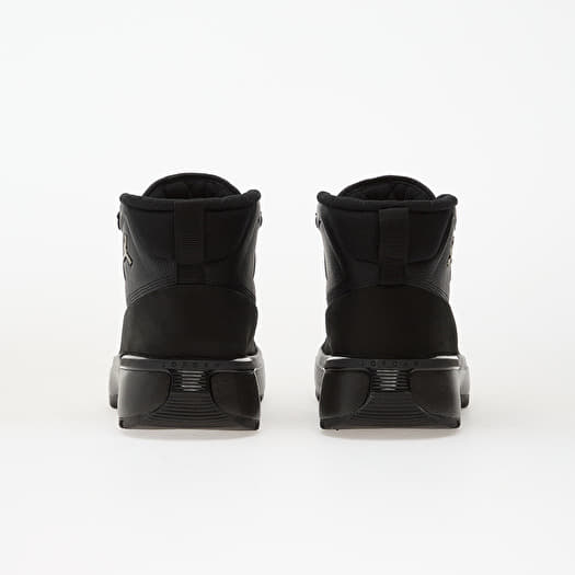 jordan black leather boots
