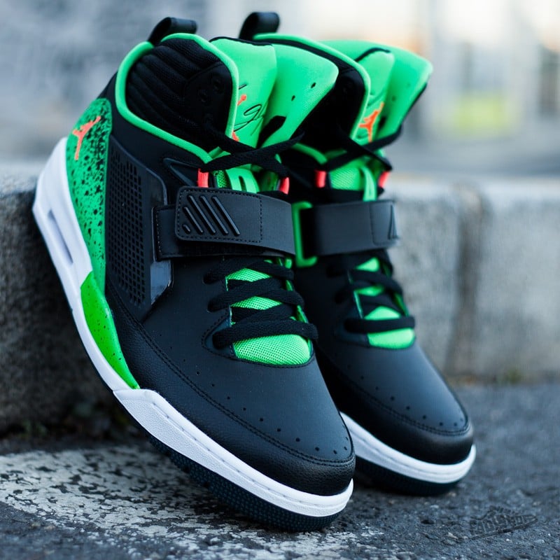 Men s shoes Jordan Flight 97 Black Infrared Light Green Spark Footshop
