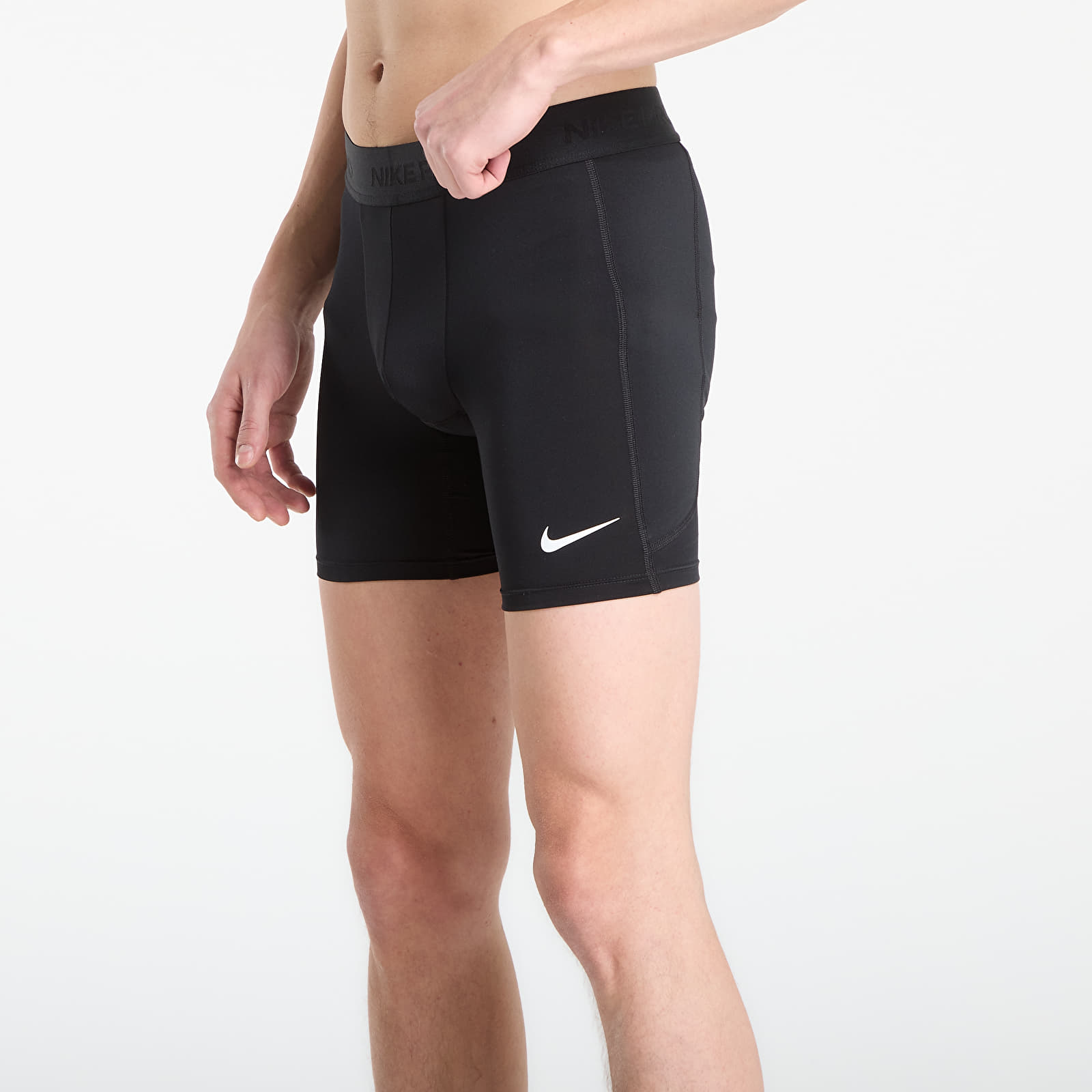 Kratke hlače  Nike Pro Men's Dri-FIT Fitness Shorts Black/ White