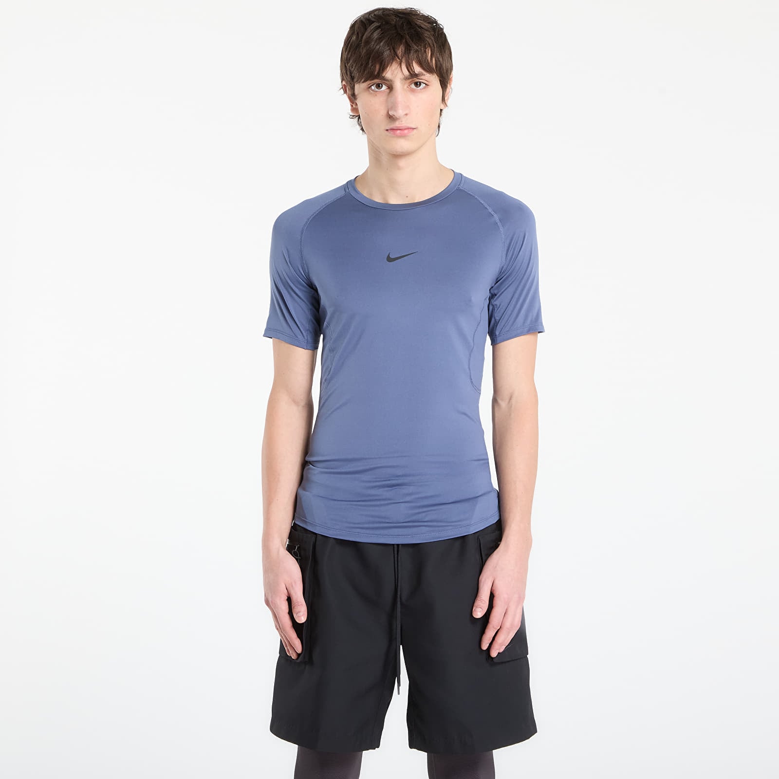   Μπλούζες Nike Pro Men's Dri-FIT Tight Short-Sleeve Fitness Top Diffused Blue/ Black