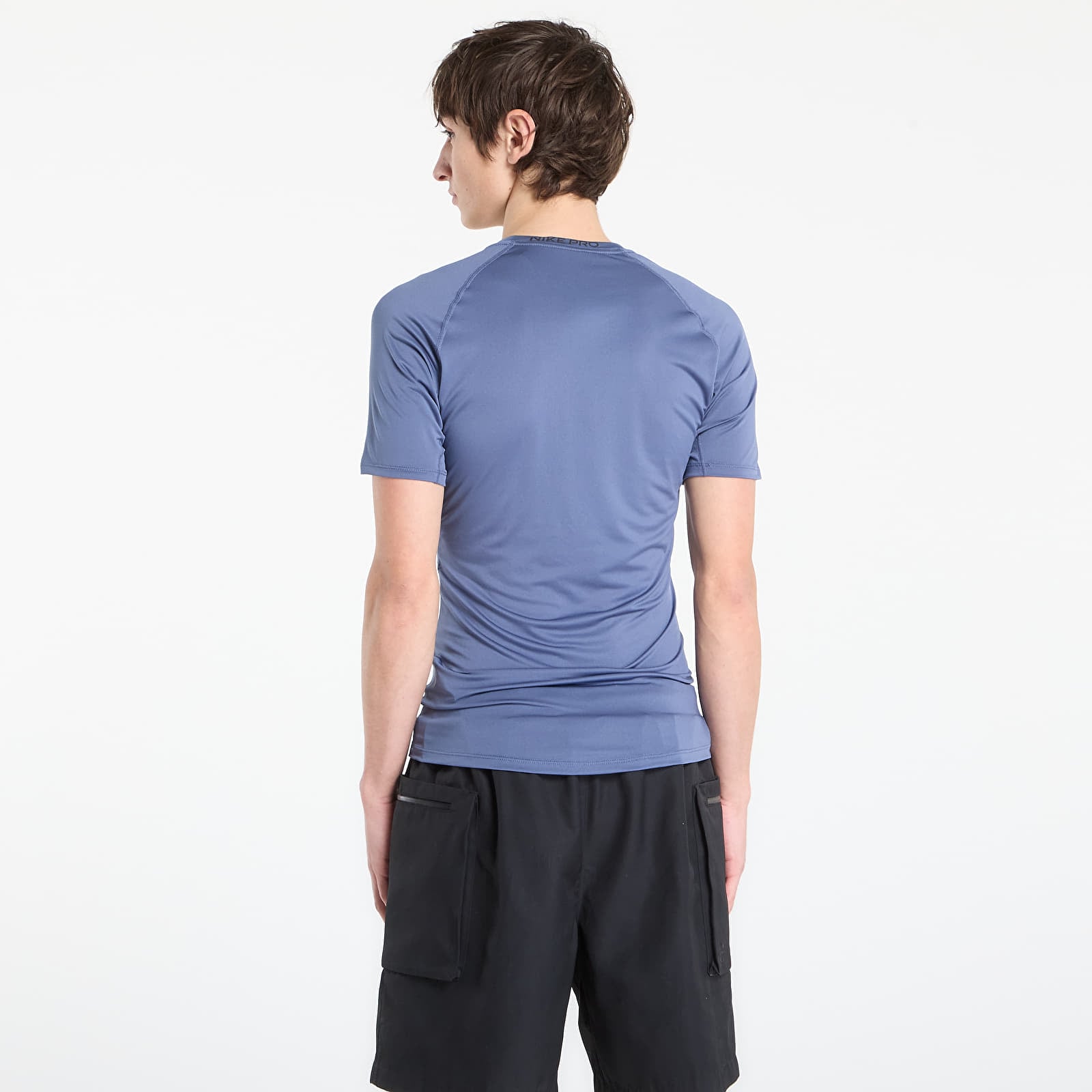   Μπλούζες Nike Pro Men's Dri-FIT Tight Short-Sleeve Fitness Top Diffused Blue/ Black