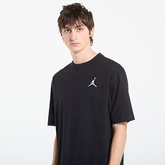 ジョーダン メンズ Tシャツ Jordan Jumpman Embroidered T-Shirt - Black/White T-shirts Jordan Men's Embroidered Jumpman T-Shirt Black/ White