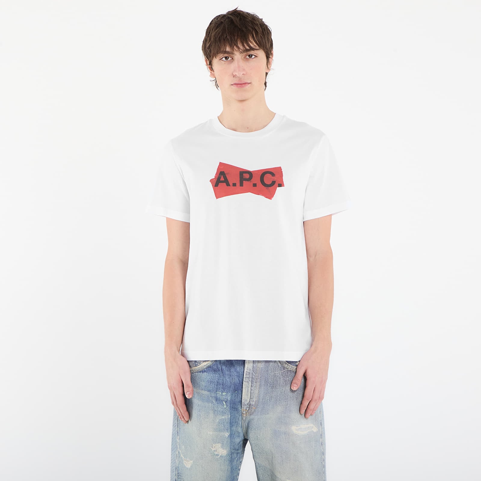 Tricou A.P.C. Scotch Rouge T-Shirt UNISEX White XXL