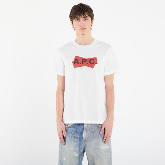A.P.C. Scotch Rouge T-Shirt UNISEX White