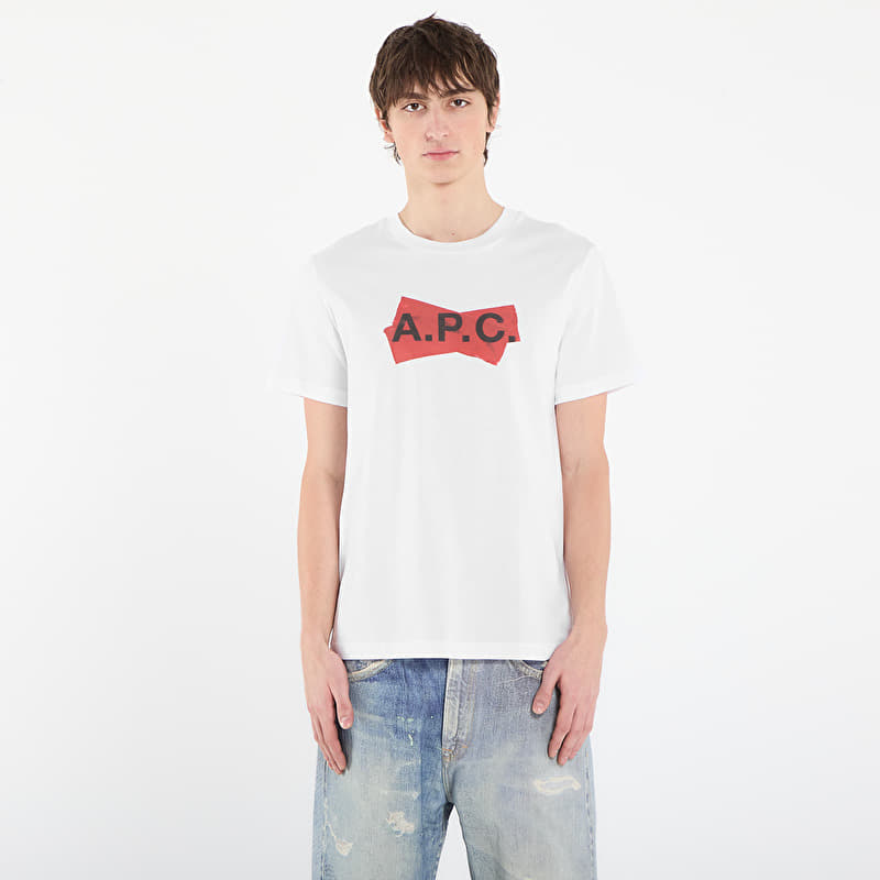 Maglietta A.P.C. Scotch Rouge T-Shirt UNISEX White