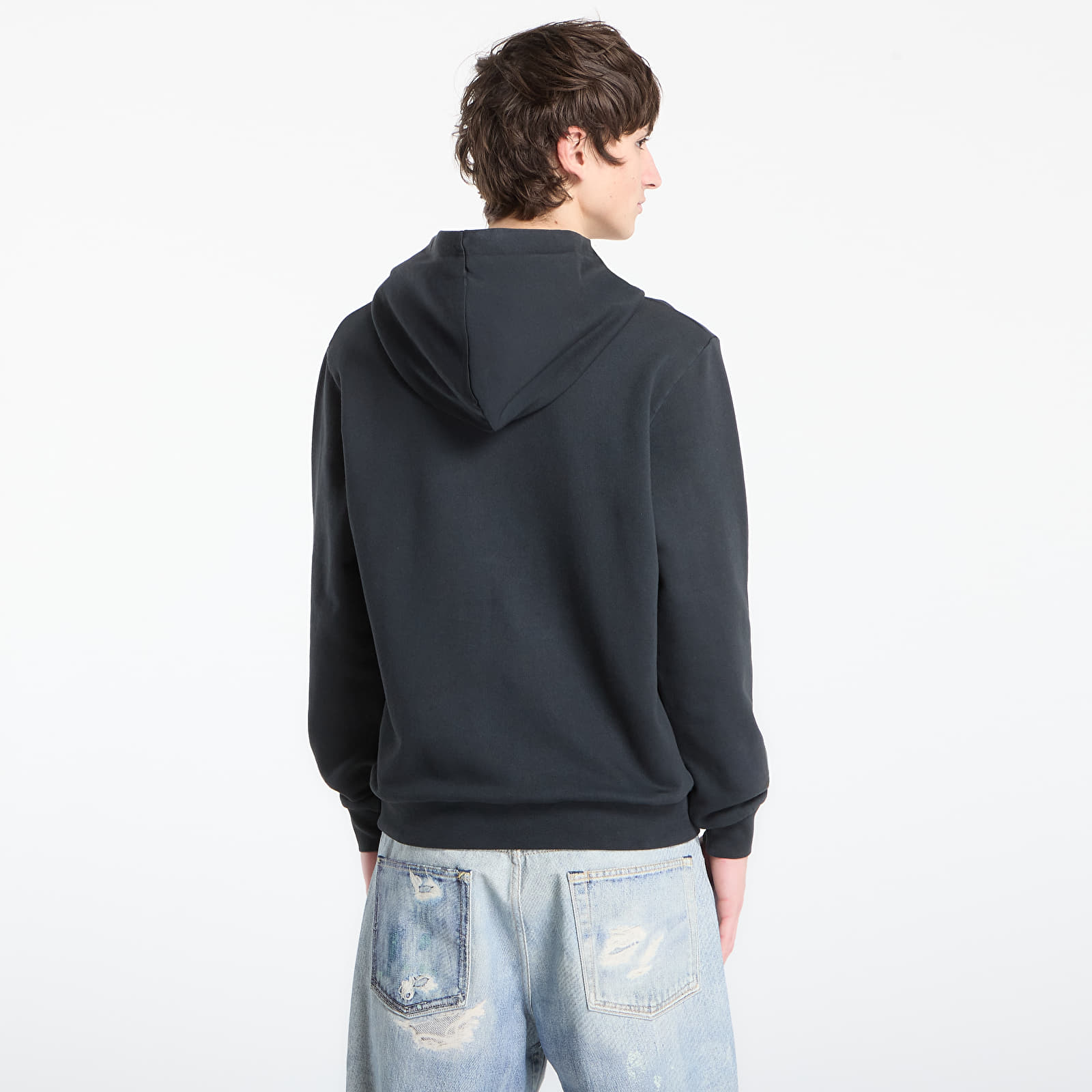 Регланы и толстовки A.P.C. Standard Hoodie With Large Vpc UNISEX Faded Indigo/ Ecru