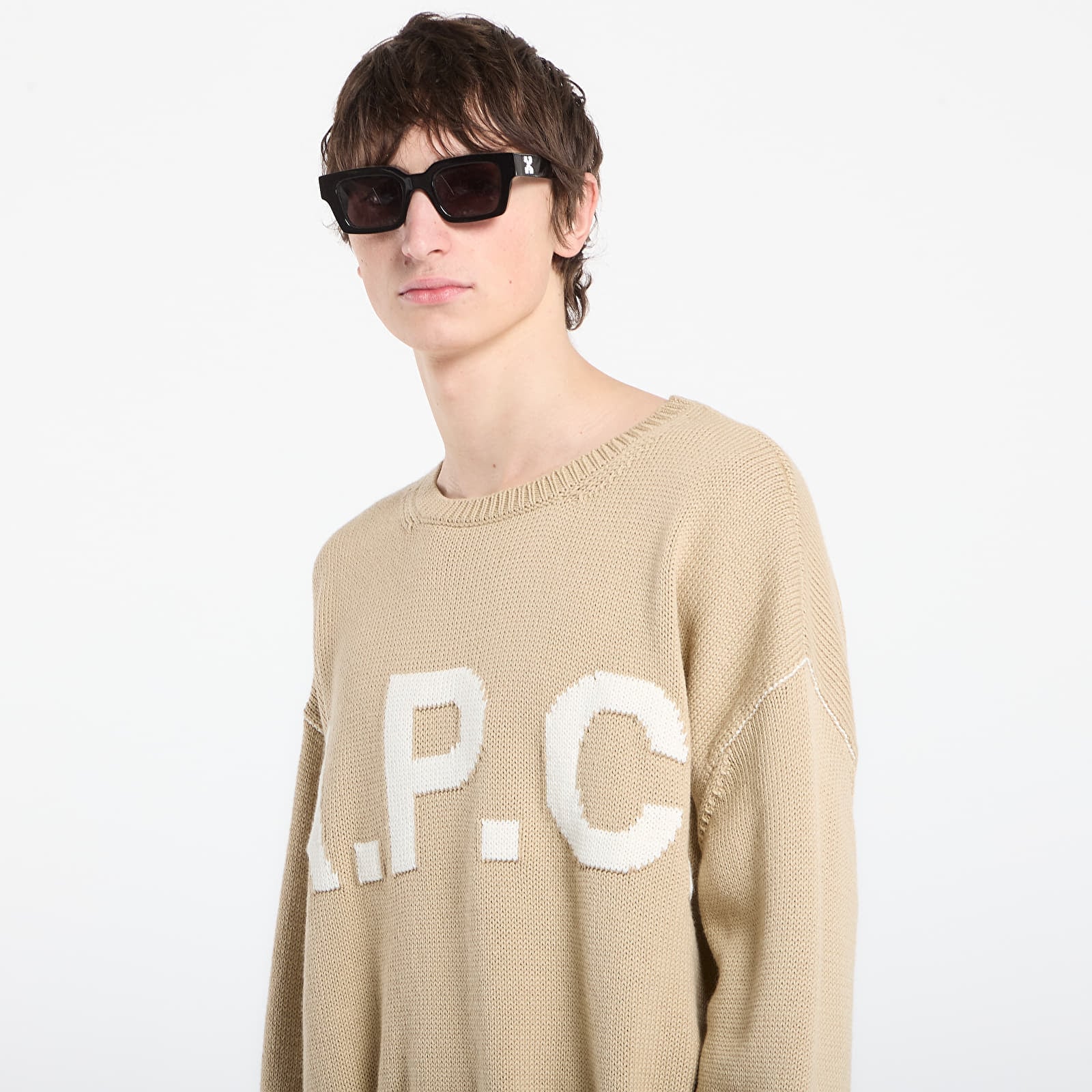 Pullover A.P.C. Logo Jumper UNISEX  Beige