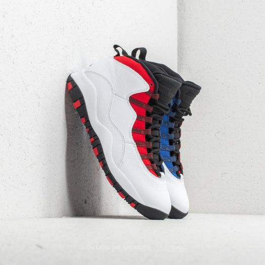 Jordan 10 retro red and blue top
