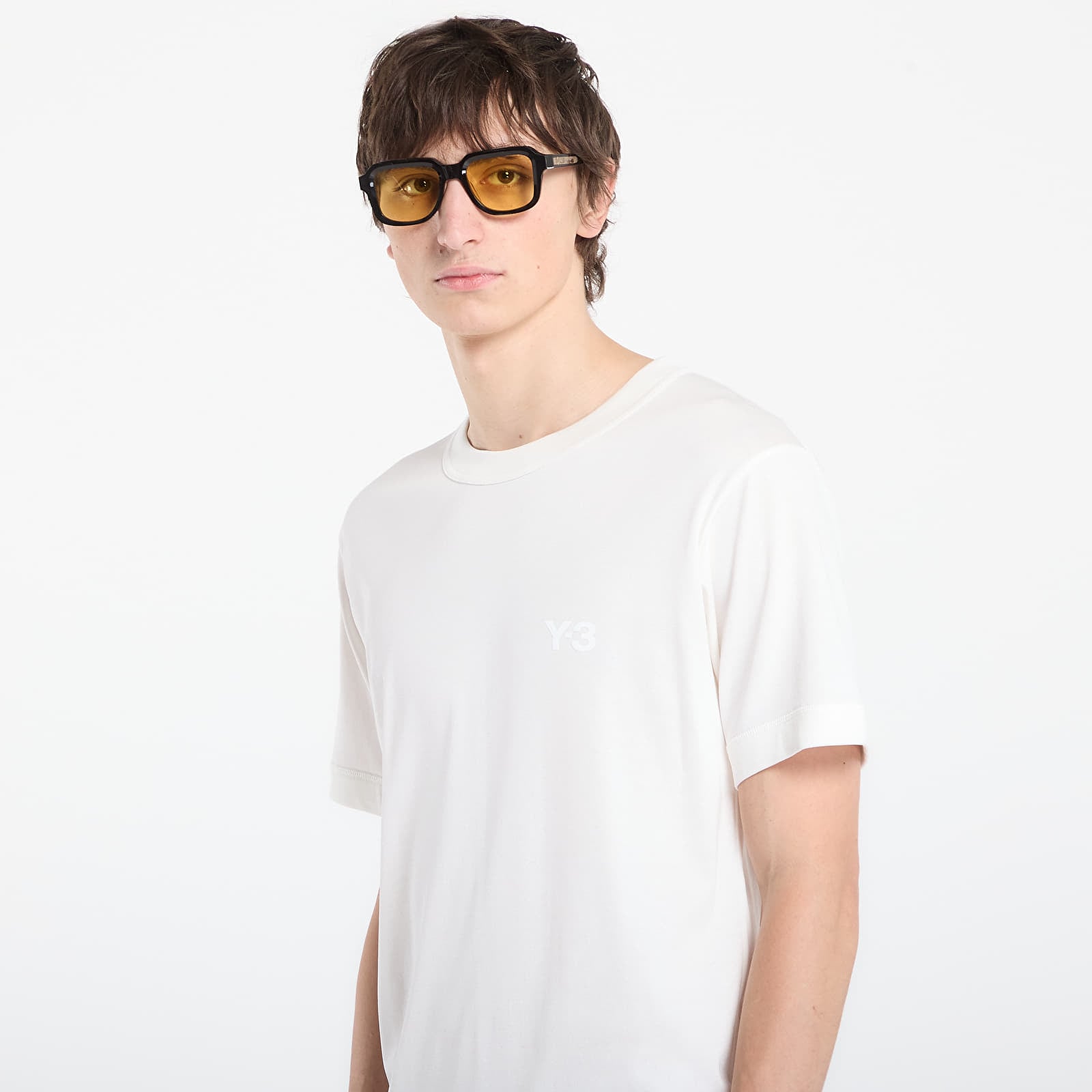 Magliette Y-3 Slim Short Sleeve T-Shirt Core White