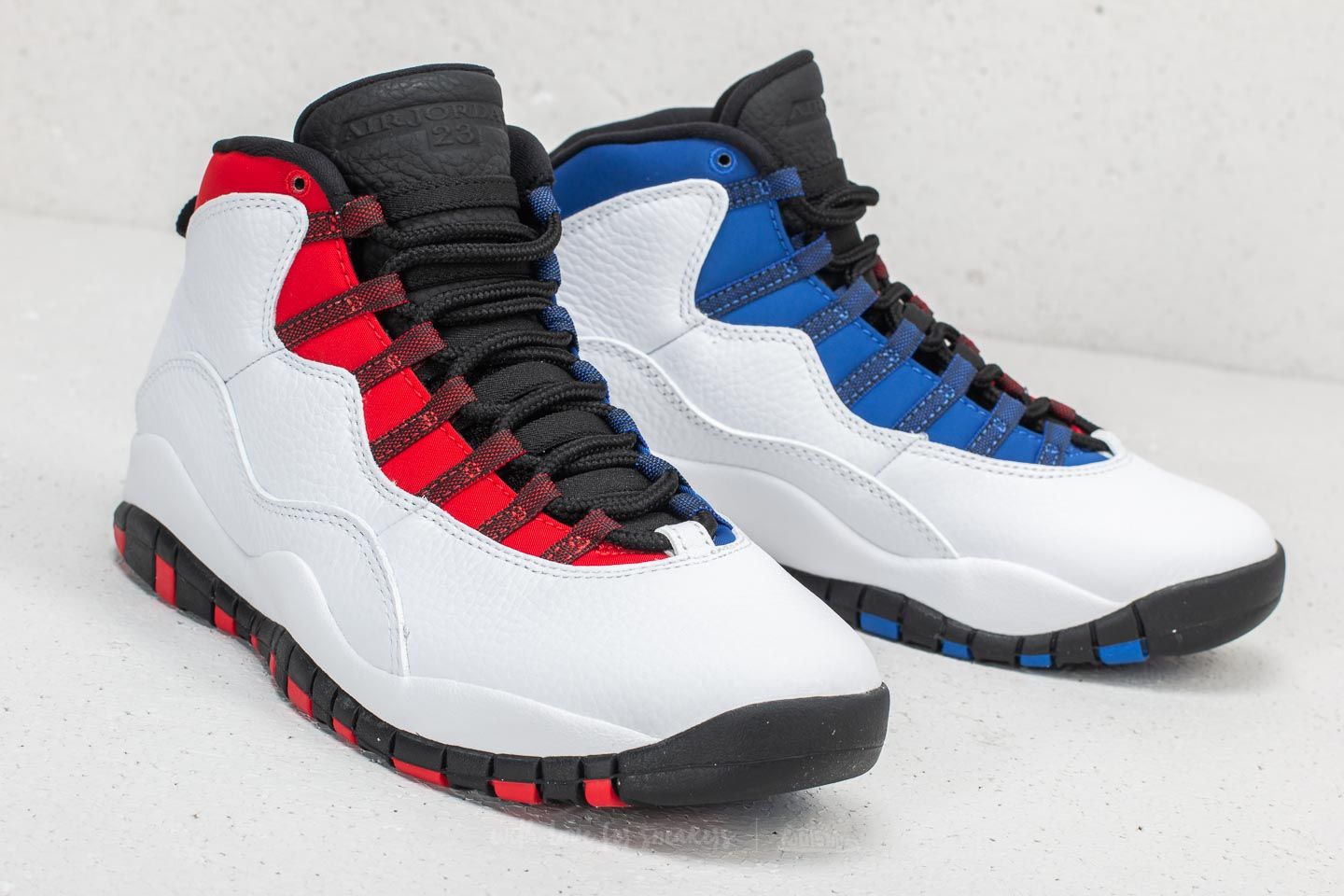 Men s shoes Air Jordan 10 Retro White Black University Red Footshop