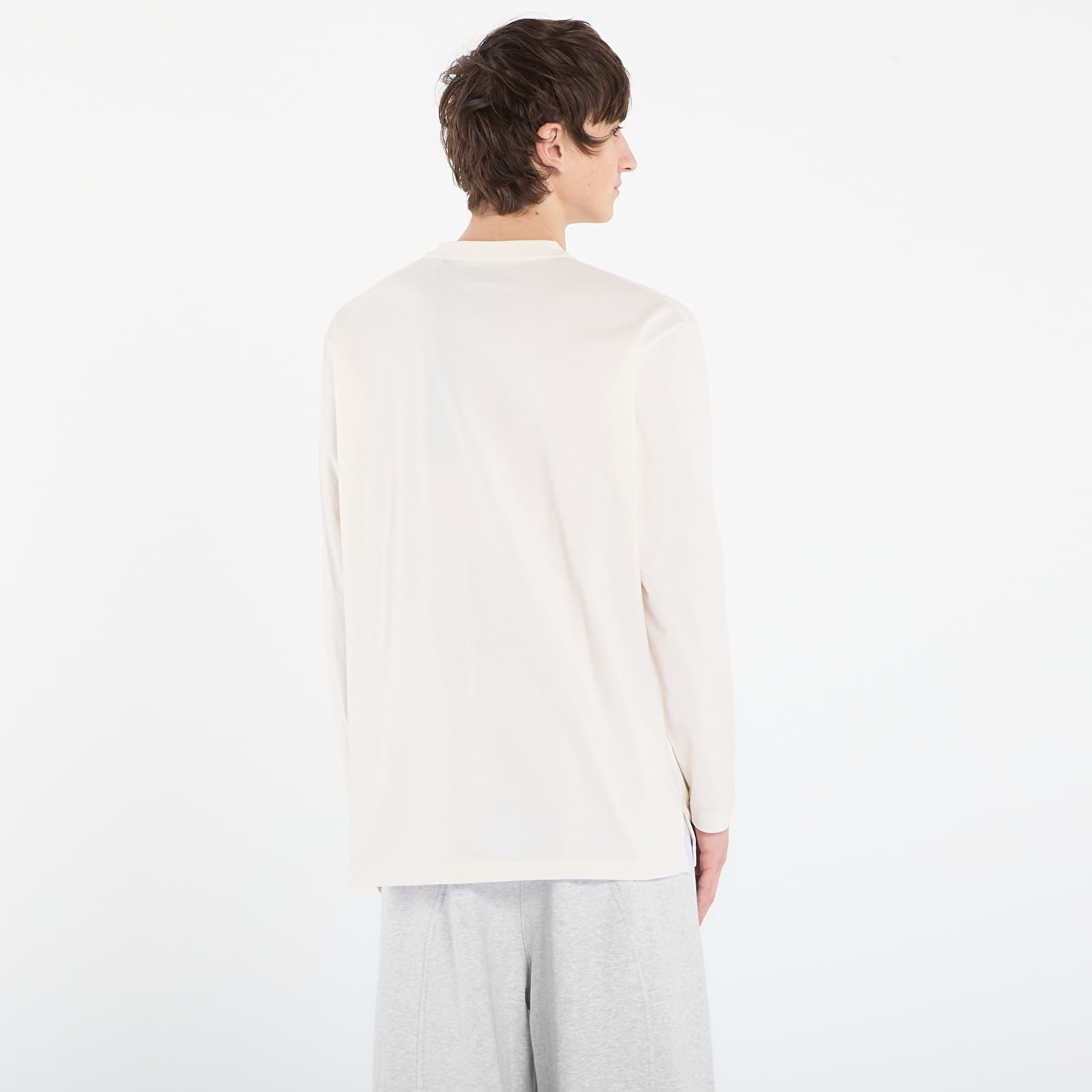 T-shirts Y-3 Logo Long Sleeve Long-Sleeve Top Chalk White