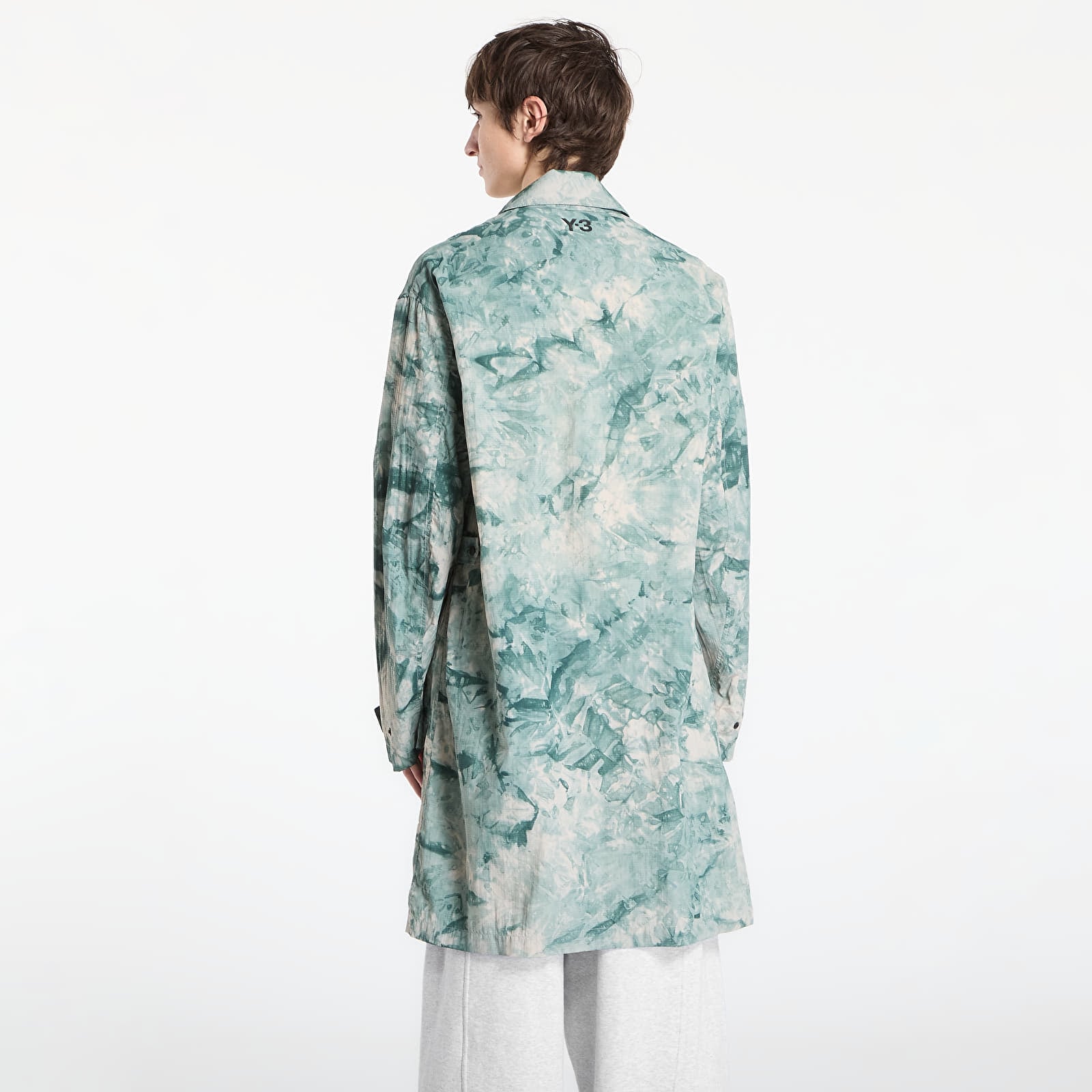 Jacken Y-3 Aop Hooded Parka Multicolor