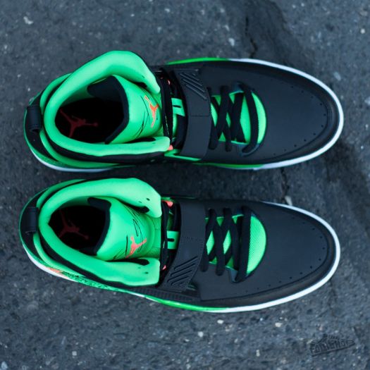 シューズ(男性用) NIKE JORDAN FLIGHT 97 size26.5 Jordan Flight 97 Black/Infrared/Light Green Spark | Footshop