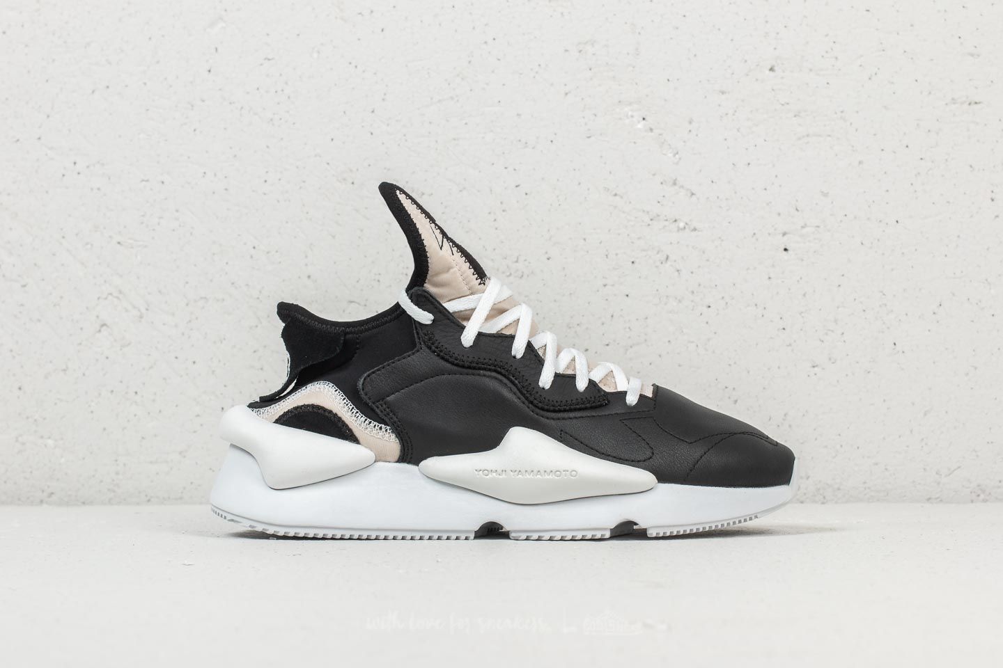 Men s shoes Y 3 Kaiwa Black Black Ftw White Footshop