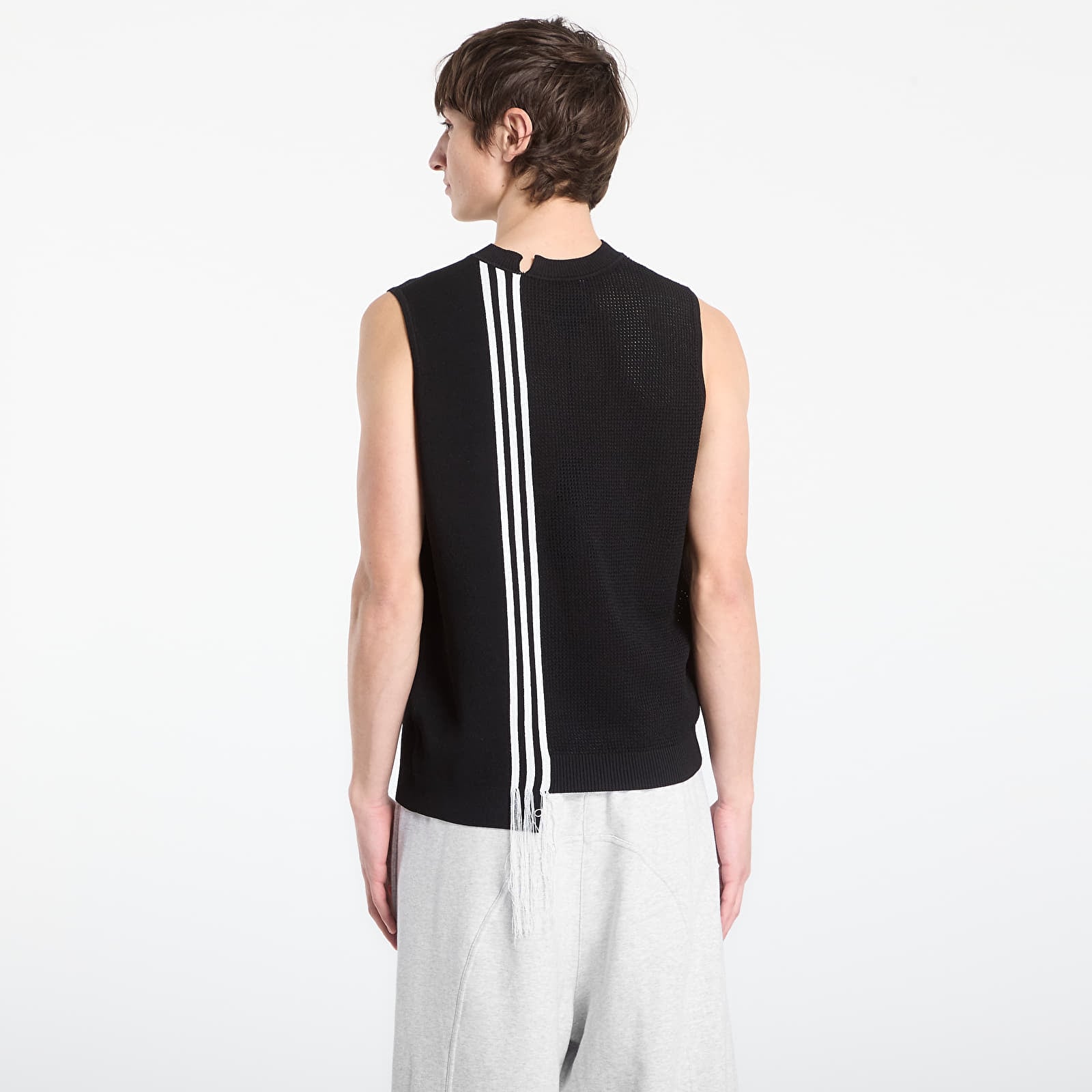 Vests Y-3 Gfx Knitted Vest Black