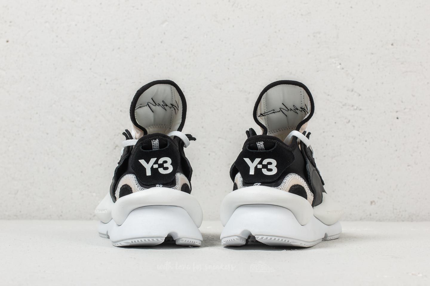 Férfi cipők Y-3 Kaiwa Black/ Black/ Ftw White