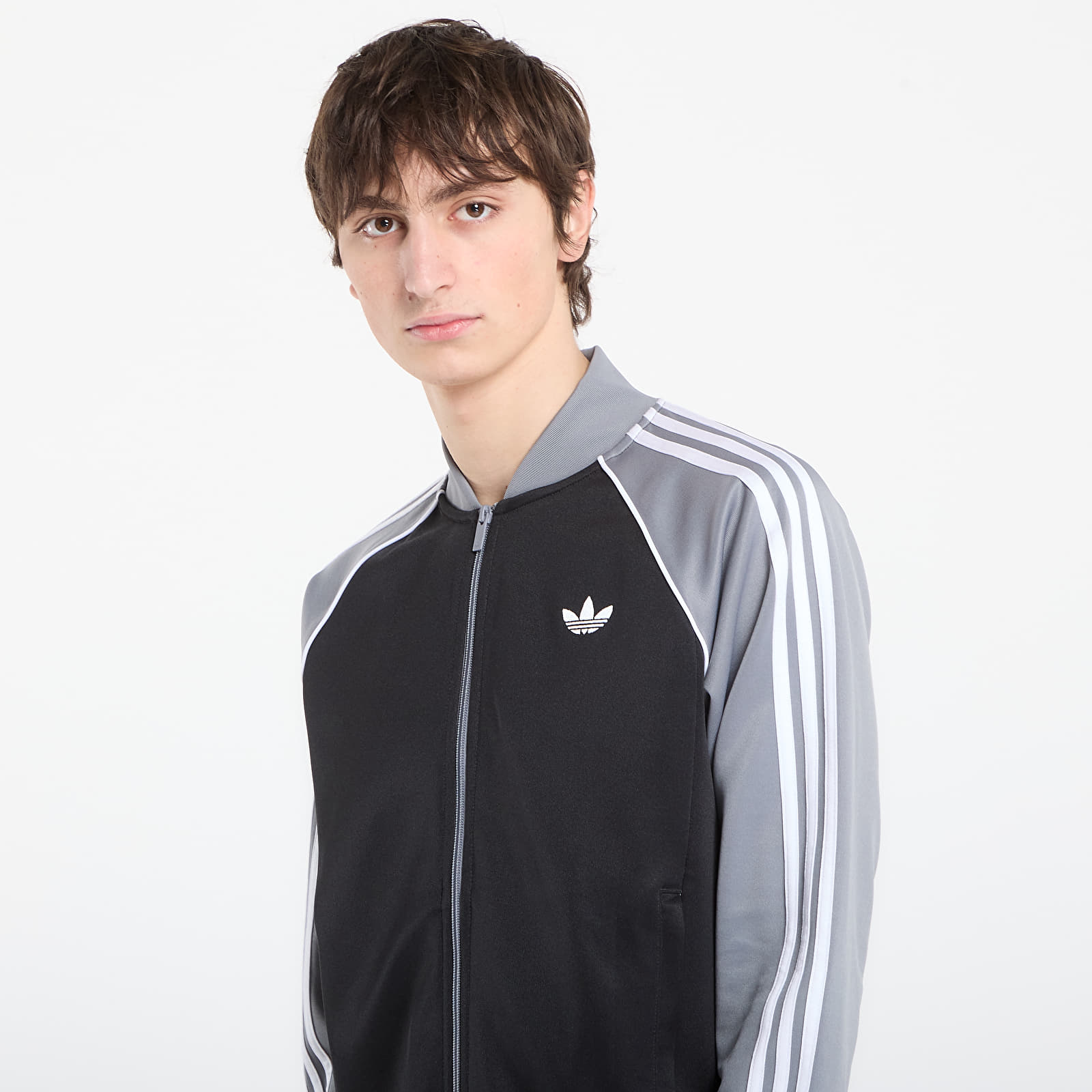 Sweatjacken und Sweatshirts adidas Sst Tt Black/ Grey/ White