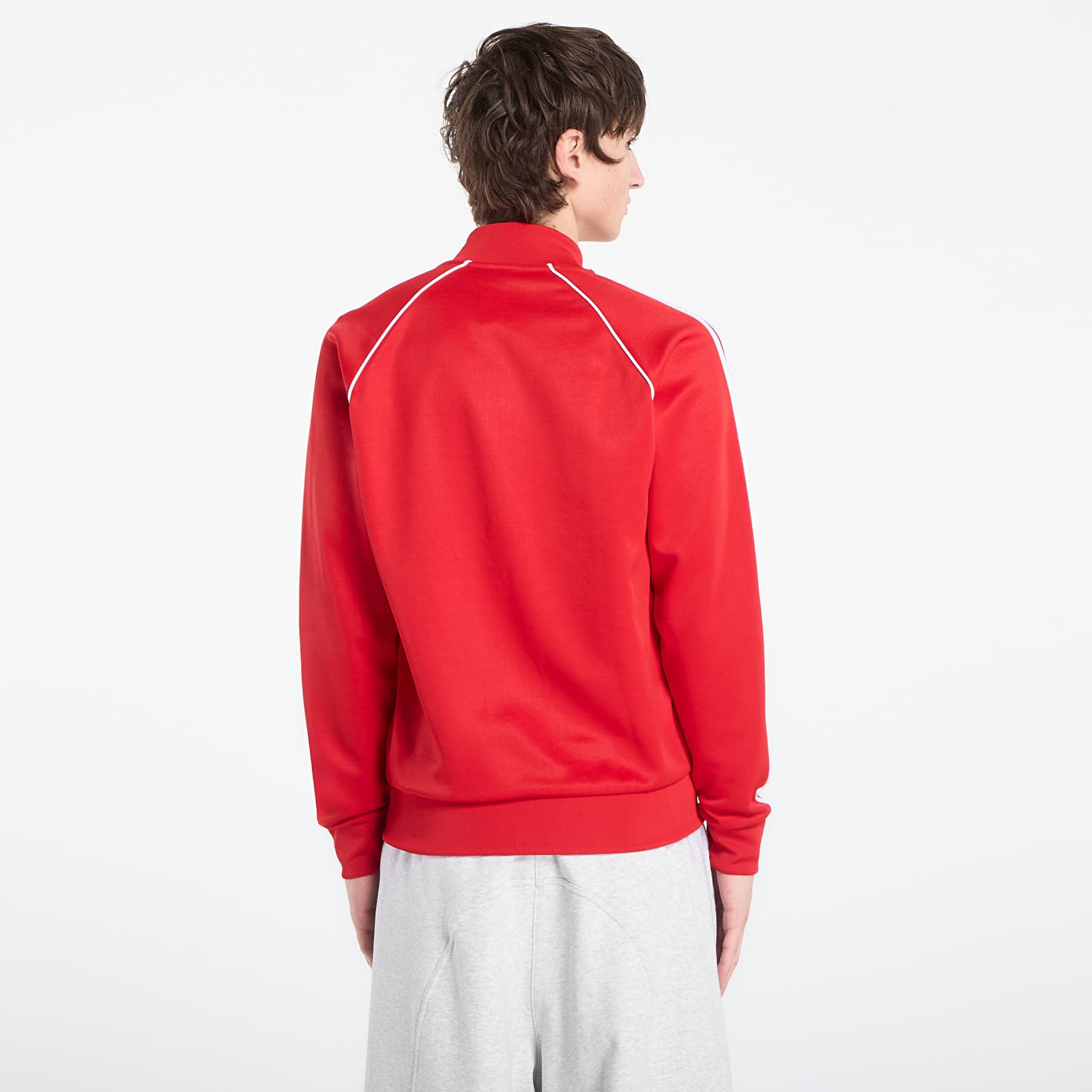 Men's hoodies adidas Sst Tt Better Scarlet/ White