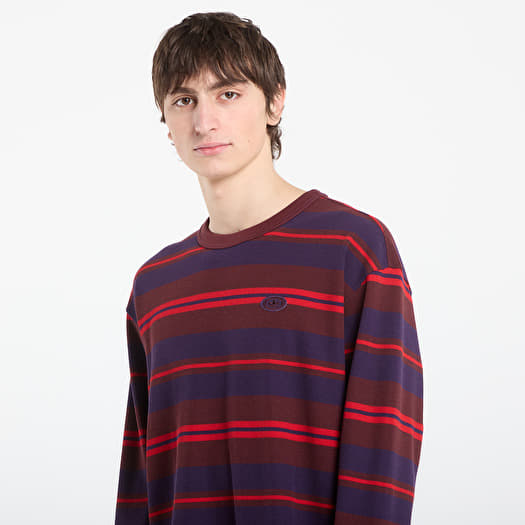 adidas 90S Alternative Sport Long Sleeve Stripe Waffle T-Shirt