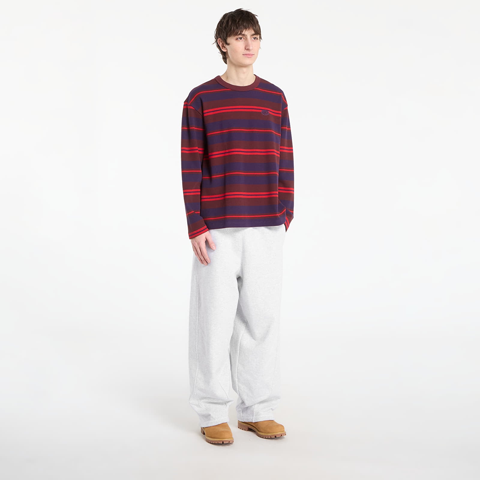 T-shirts adidas Graphic Ls Tee Aura Ruby