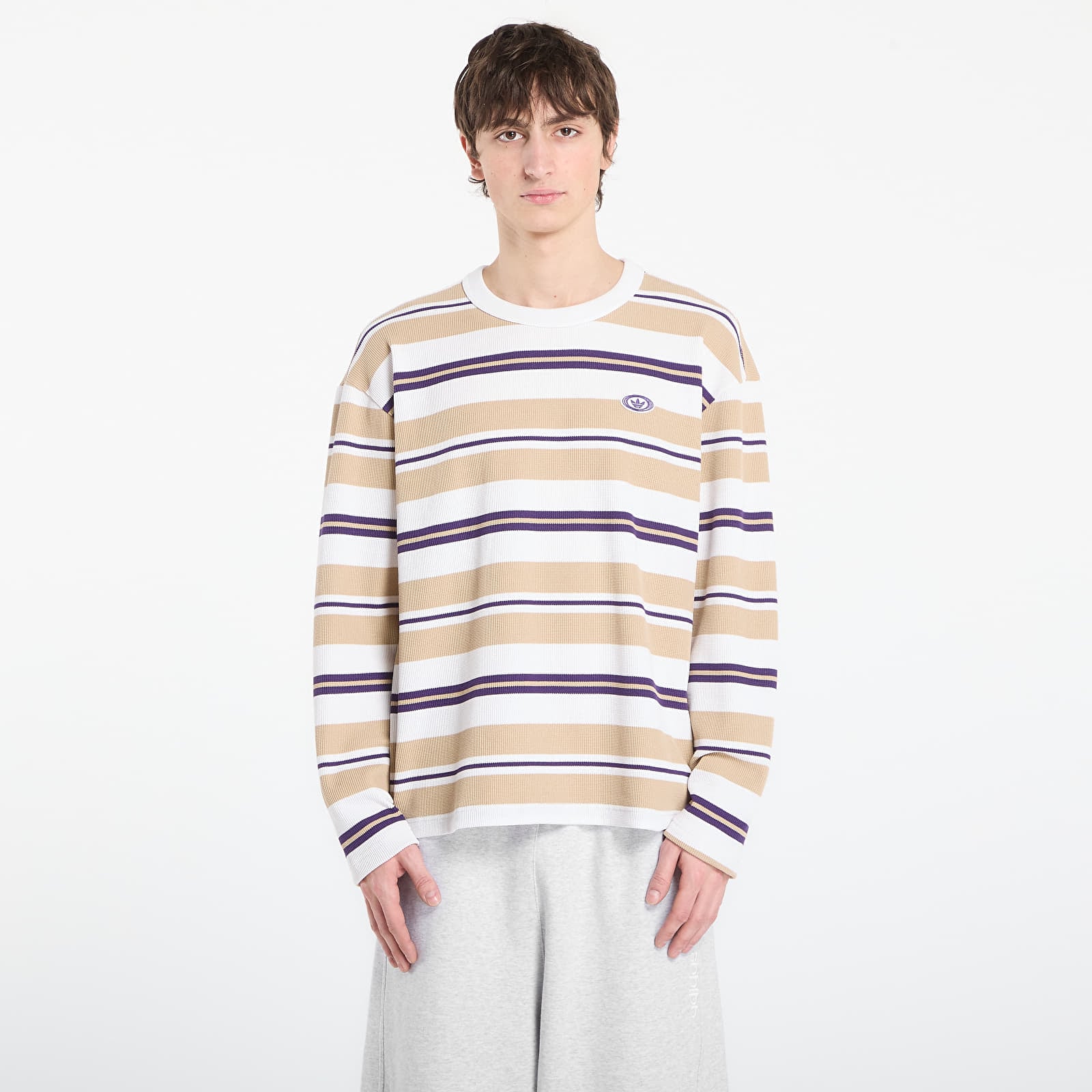 T-shirts adidas Graphic Ls Tee Core White