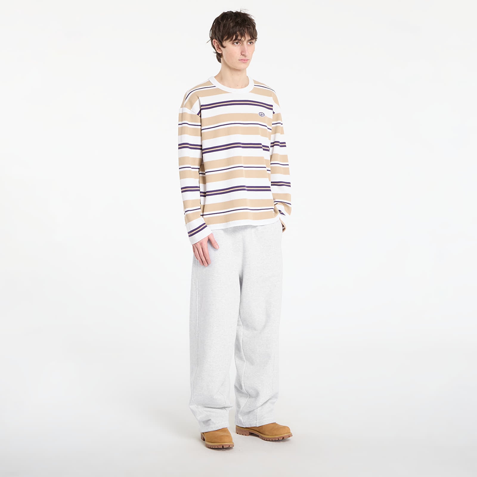 T-shirts adidas Graphic Ls Tee Core White