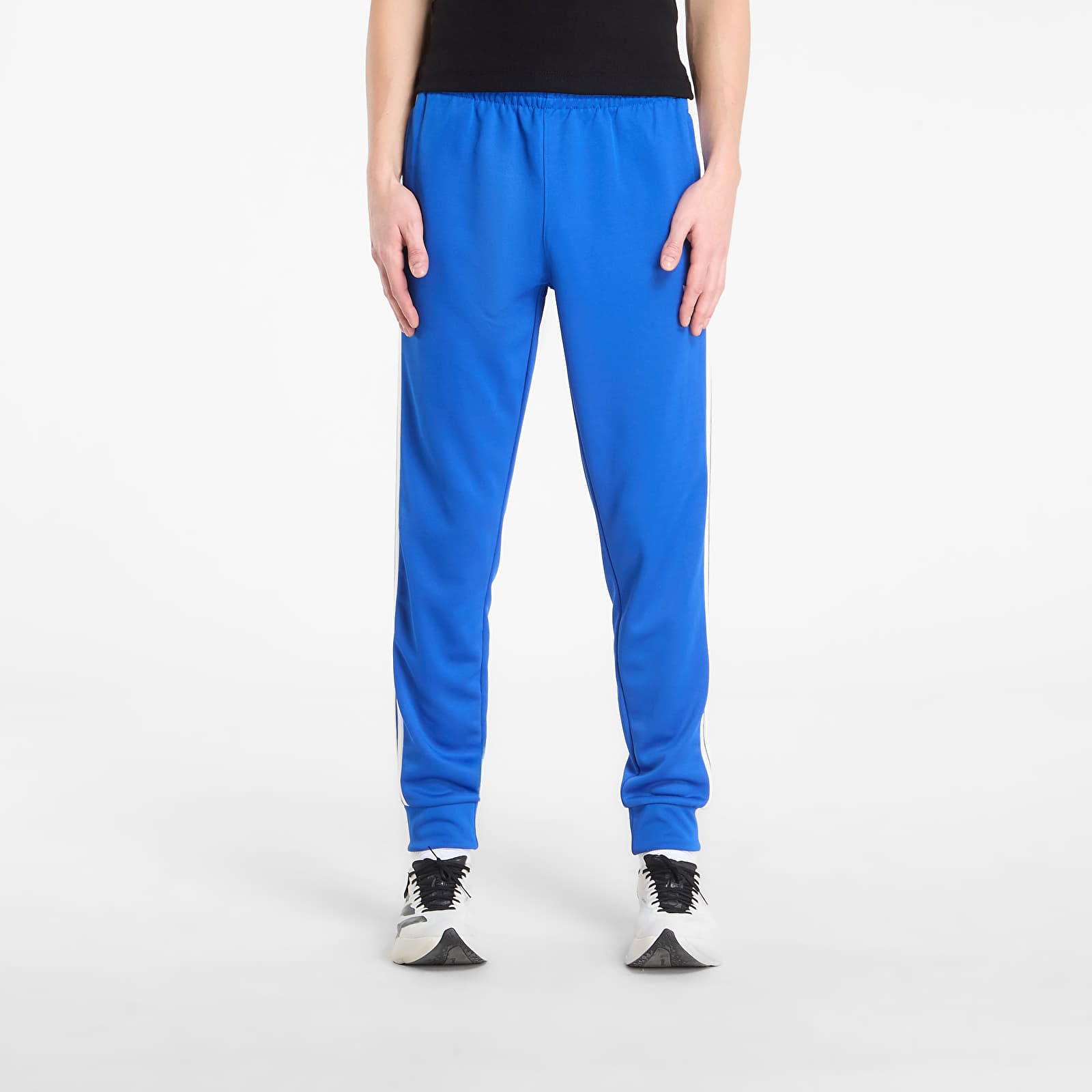Bikses adidas Sst Track Pants Blue/ White