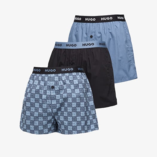 Bokserice Hugo Boss B-Woven Boxer 3-Pack Multicolor