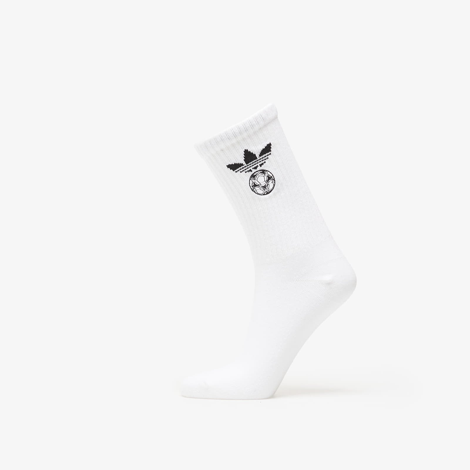 Men's socks adidas Football Crew Sock 2-Pack White/ Black