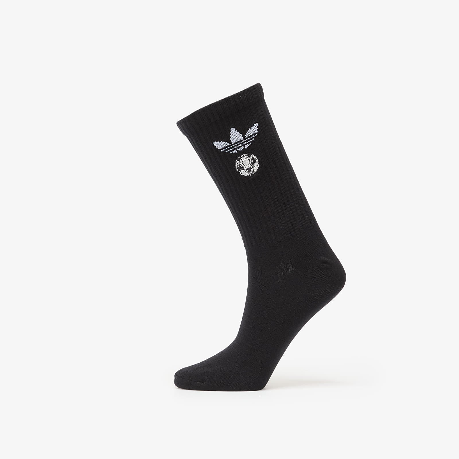 Men's socks adidas Football Crew Sock 2-Pack White/ Black
