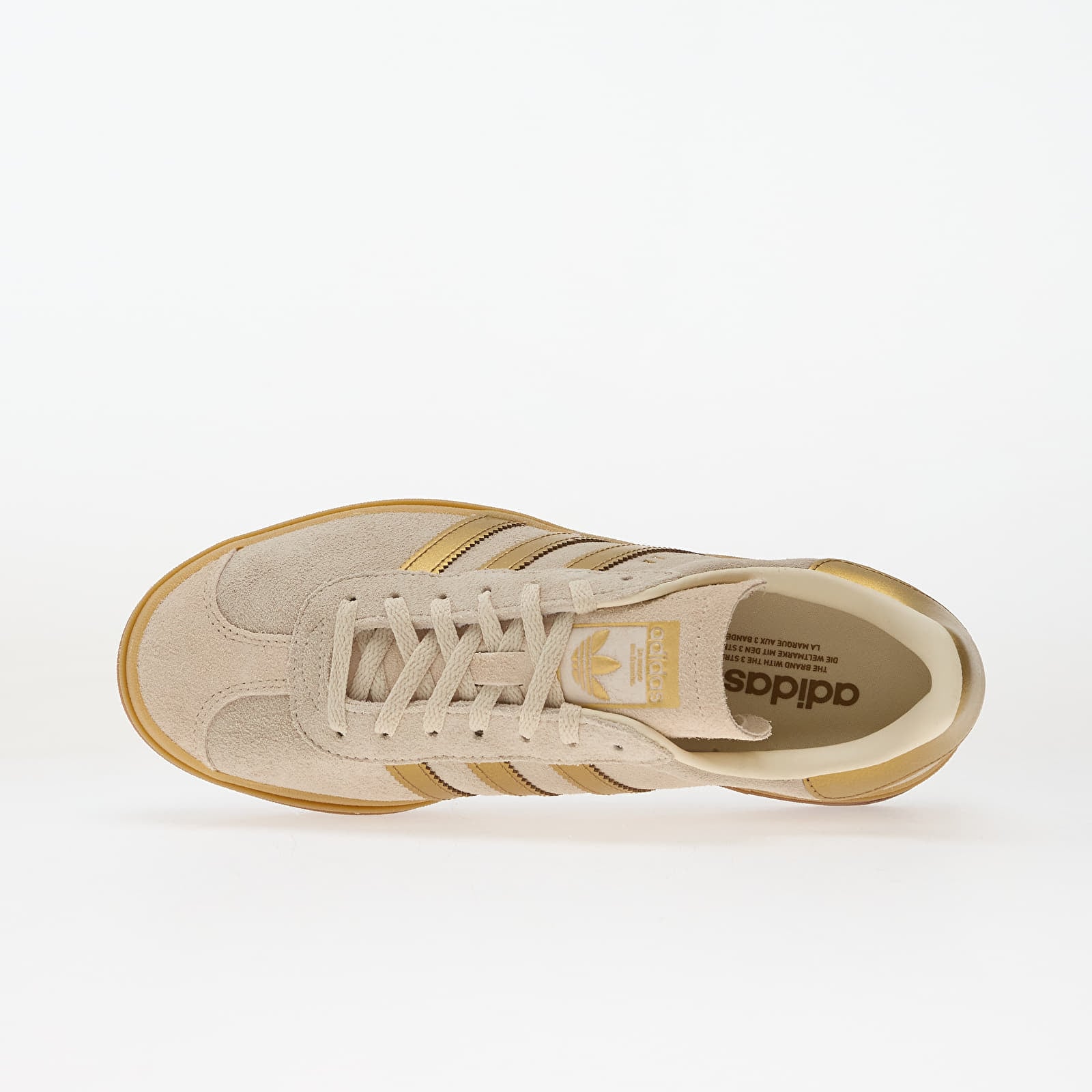 Γυναικεία παπούτσια adidas Gazelle Bold Cream White/ Cream White/ Brown Desert