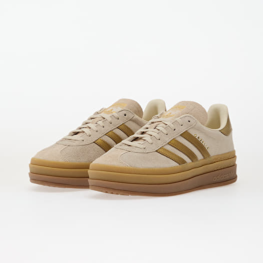 Women's shoes adidas Gazelle Bold Cream White/ Cream White/ Brown
