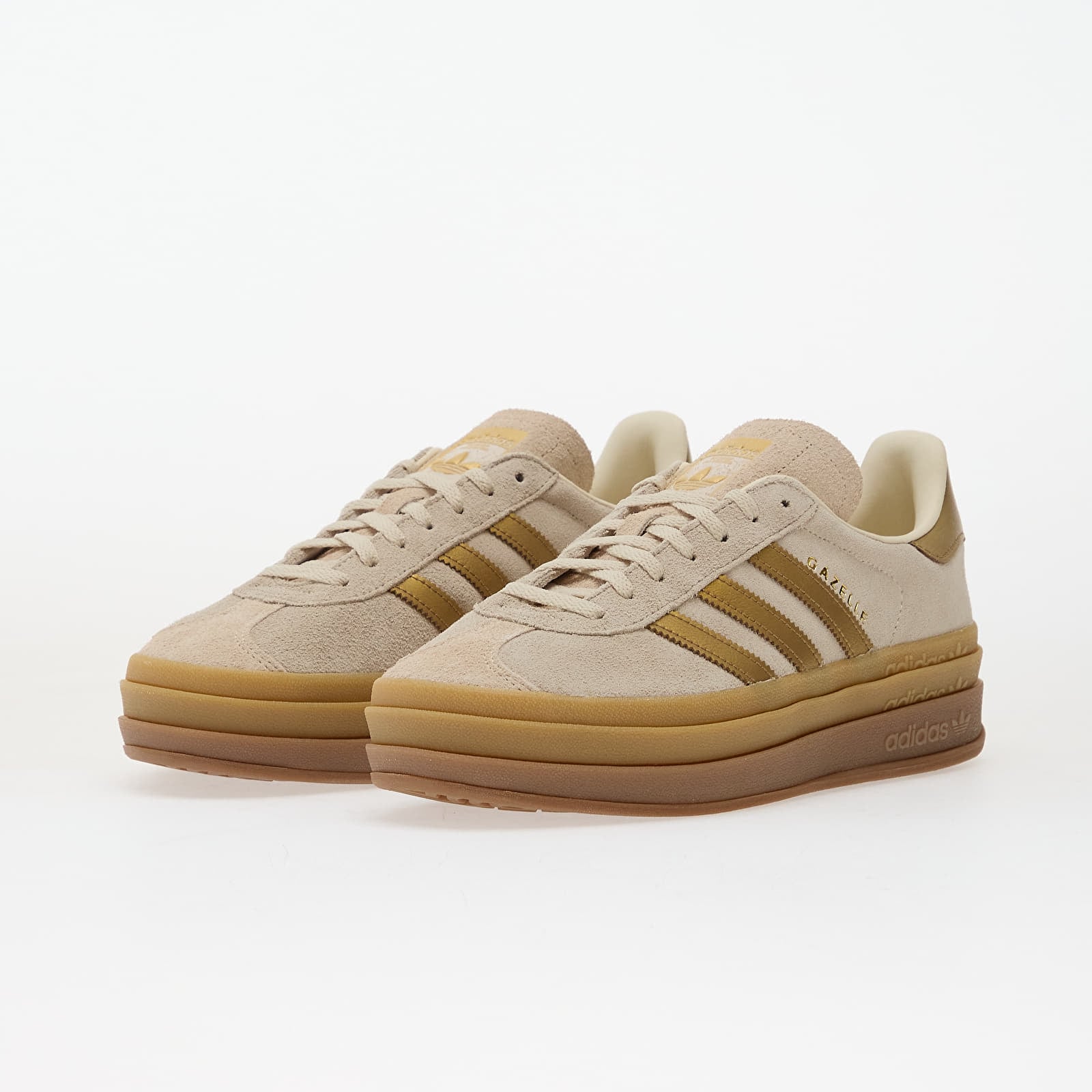 Γυναικεία παπούτσια adidas Gazelle Bold Cream White/ Cream White/ Brown Desert