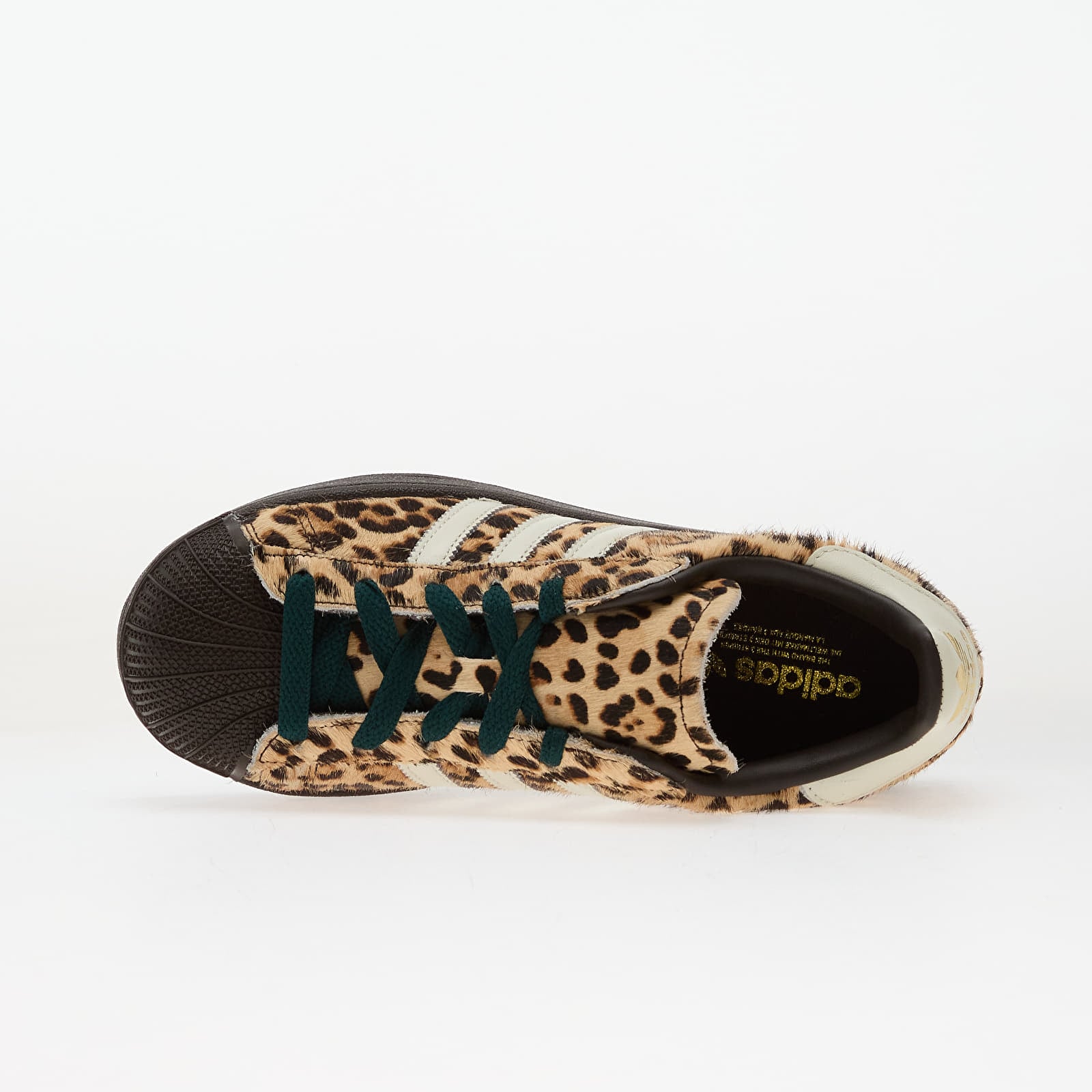 Women's shoes adidas Superstar II W Dark Brown/ Ivory/ Gold Metallic