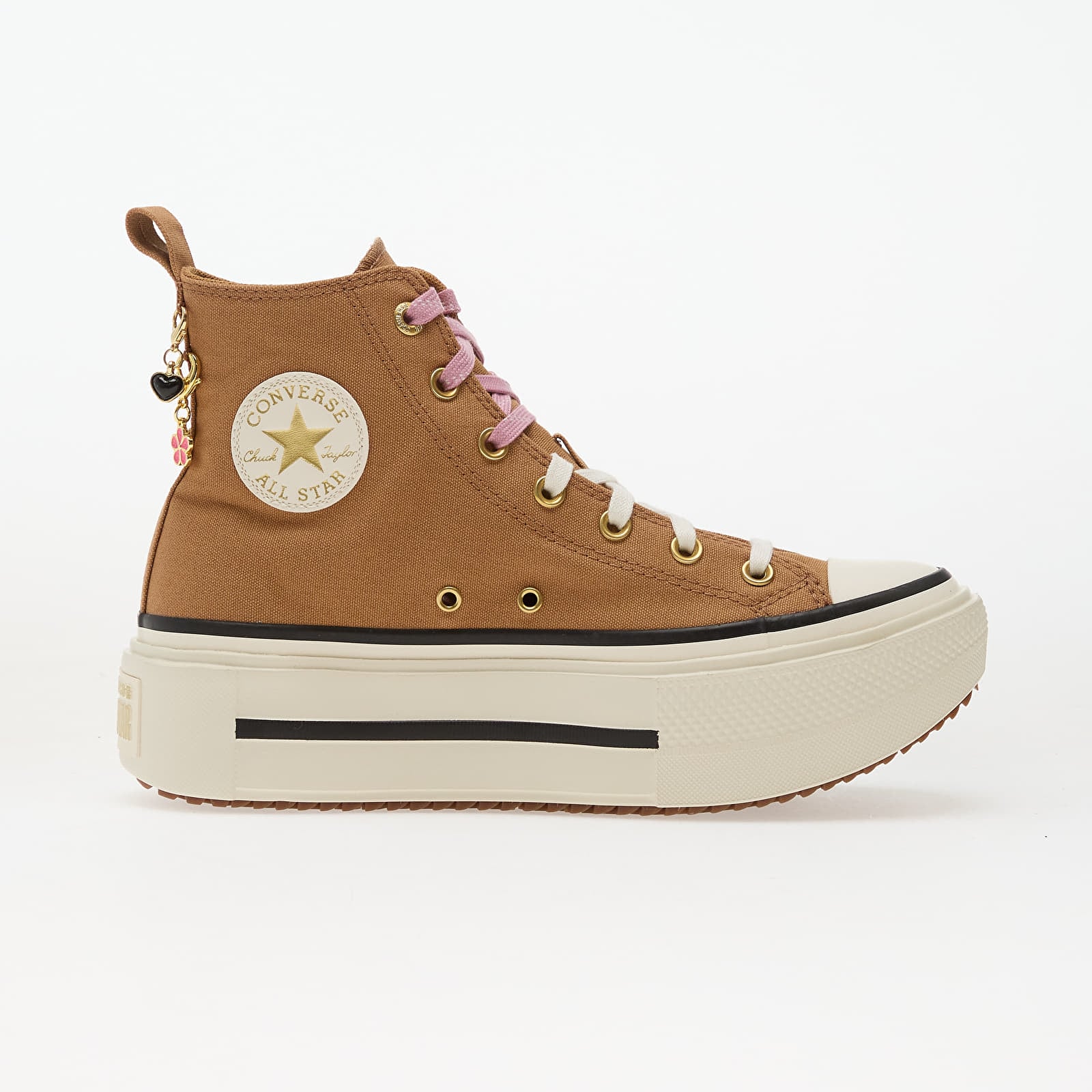 Pánske tenisky a topánky Converse Chuck Taylor All Star Double Stack Beige