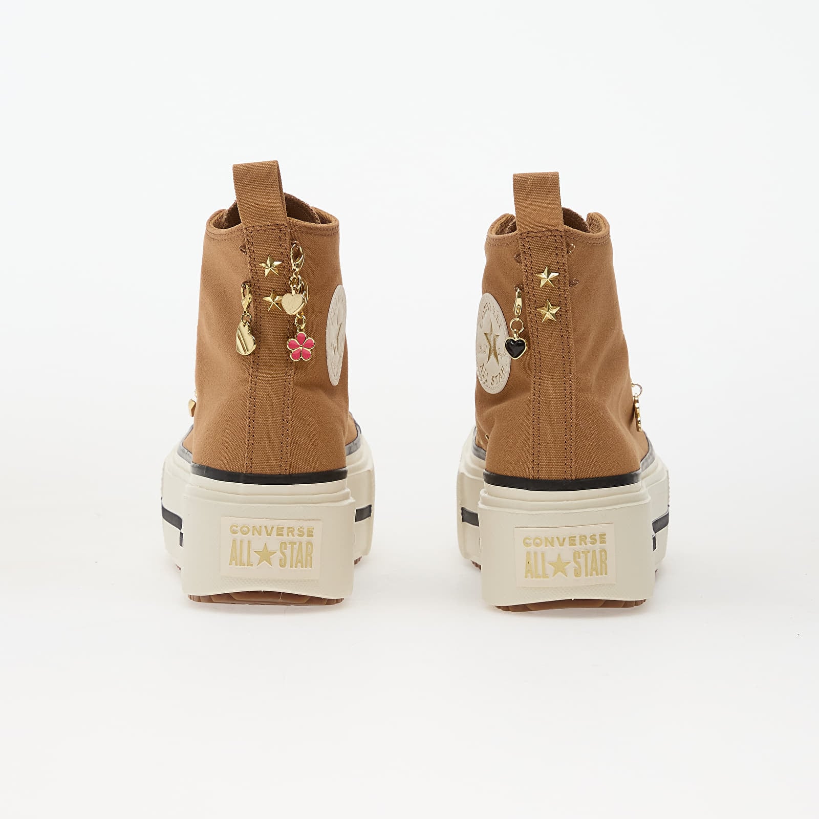 Pánske tenisky a topánky Converse Chuck Taylor All Star Double Stack Beige