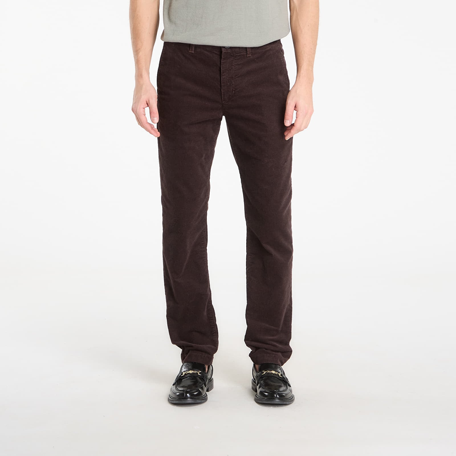 Pantaloni Tommy Hilfiger Denton Pd Corduroy Pants Dark Brown Cord W35/L34