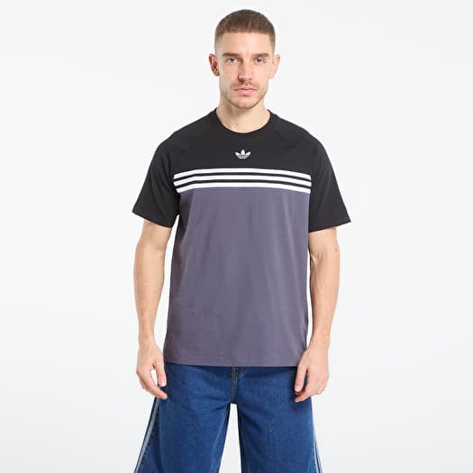 Tričko adidas Chest Stripes T-Shirt Aurora Onix