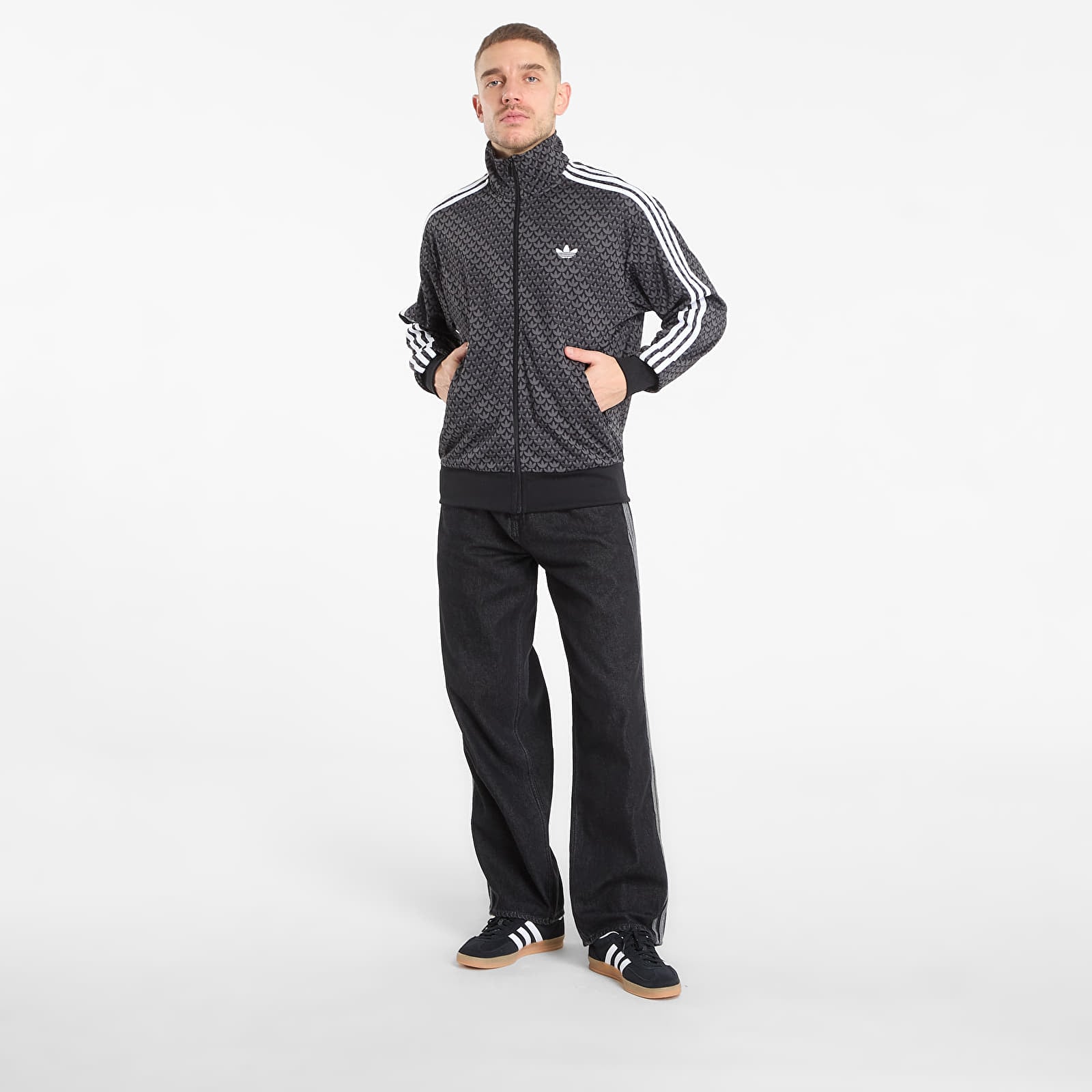 Dukserice adidas Firebird Track Top Black