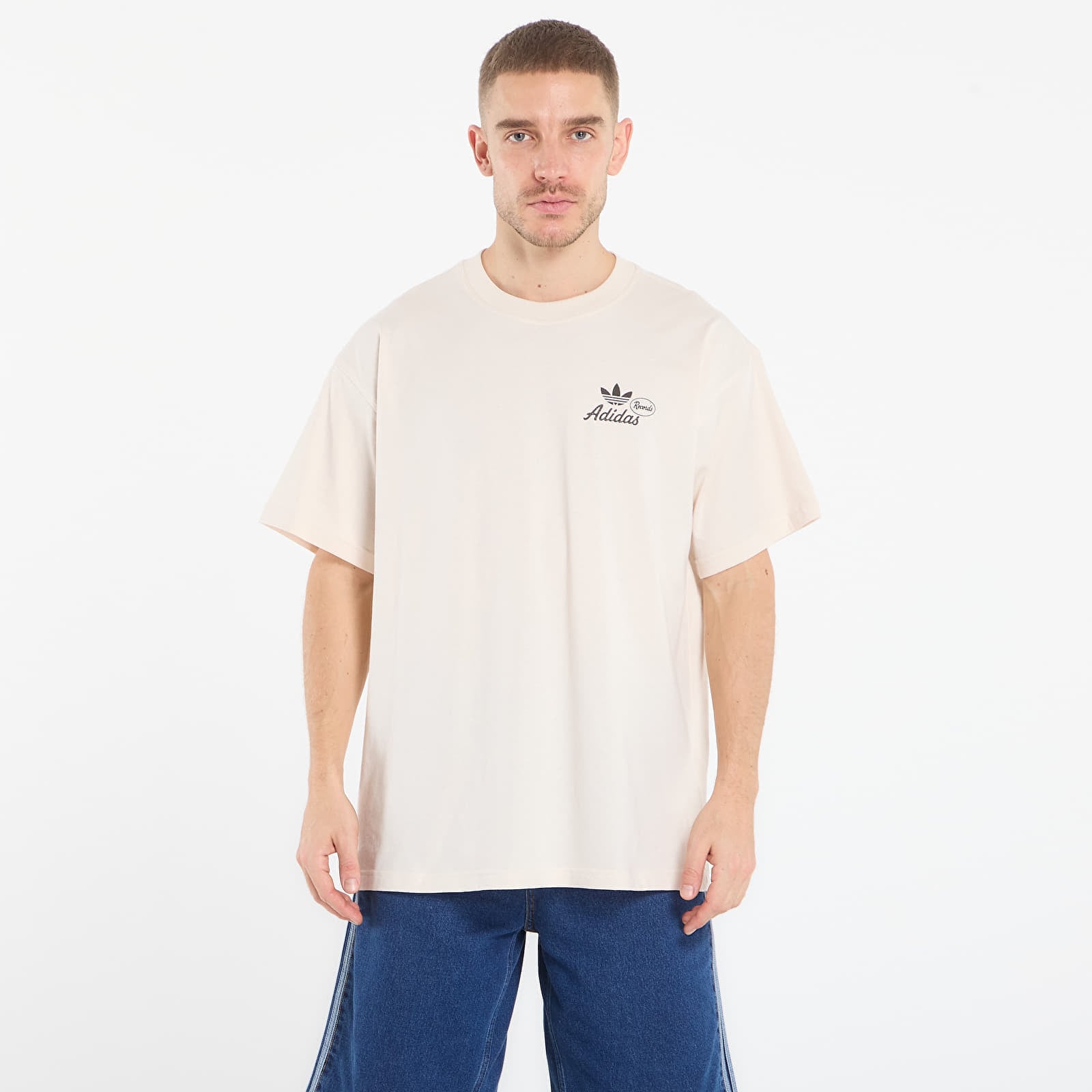 Tricou adidas Vintage Records Graphic T-Shirt Wonder White L