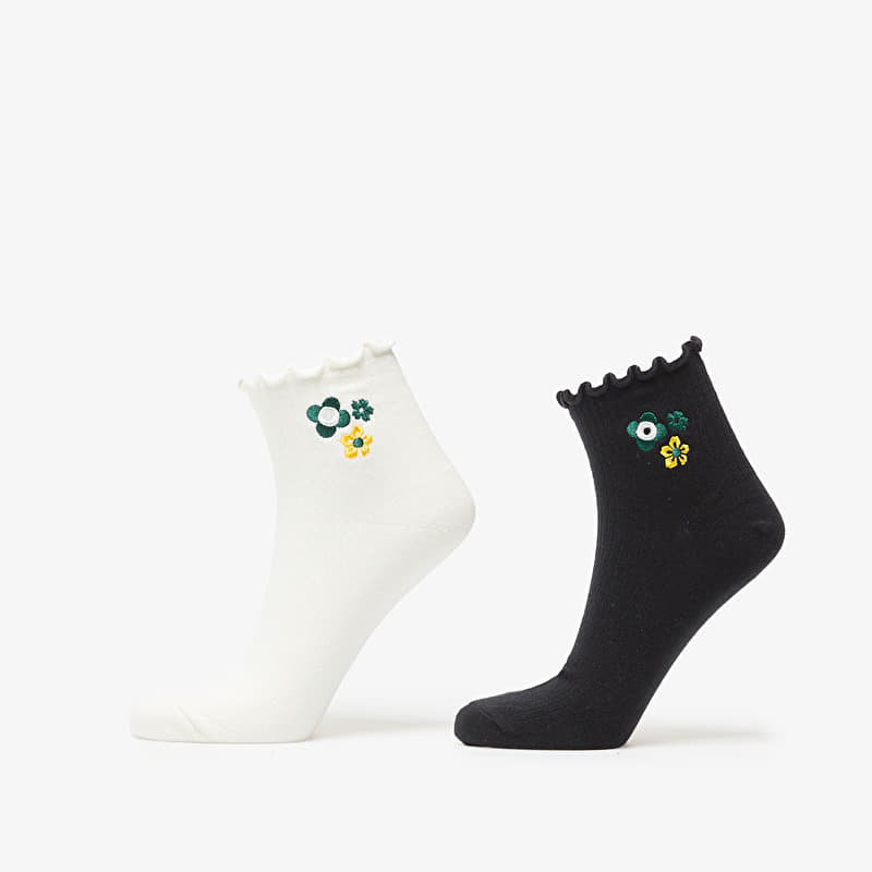adidas X Liberty London Ruff Socks 2 Pairs Off White/ Black