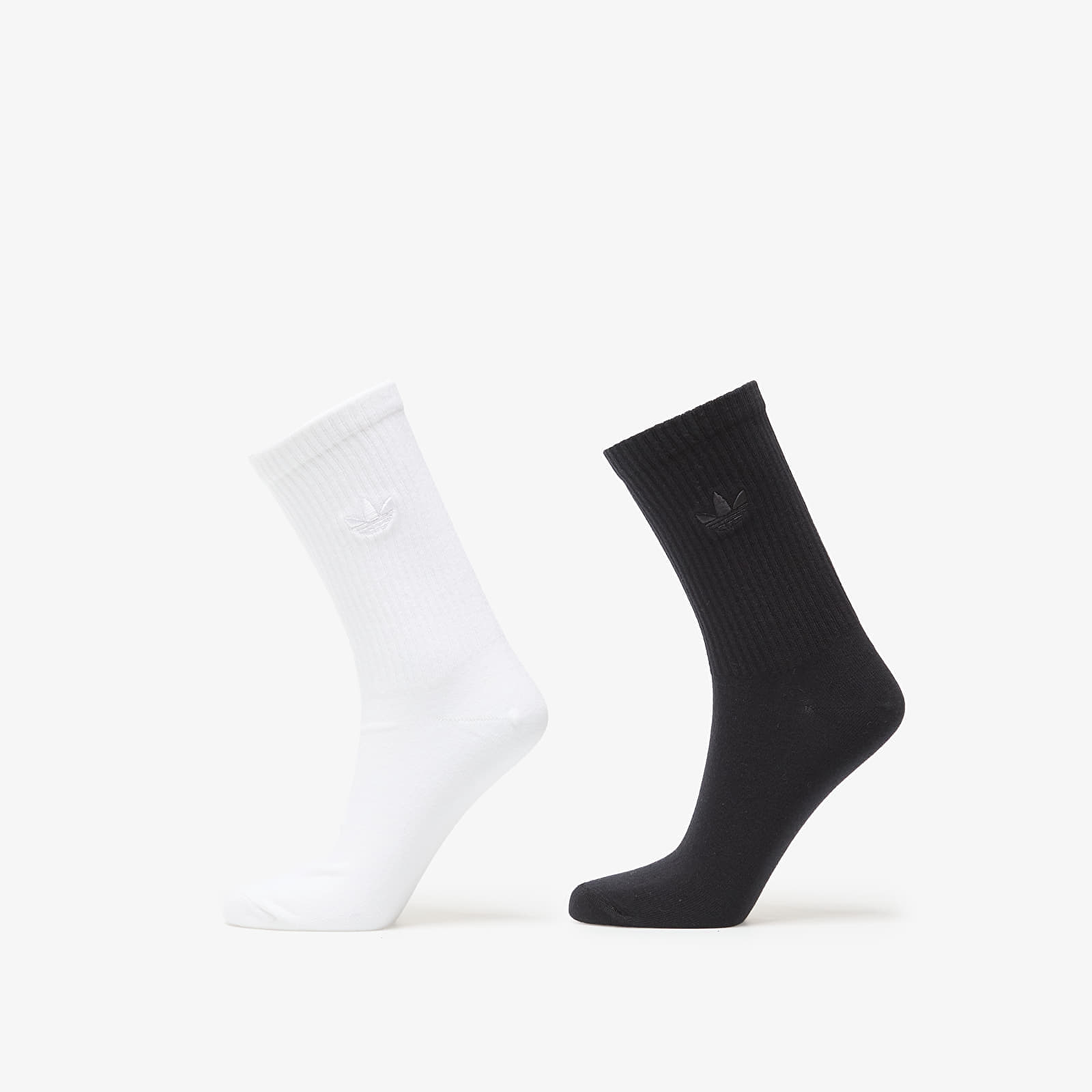 Șosete adidas Everyday Icons Crew Socks 2-Pack White M