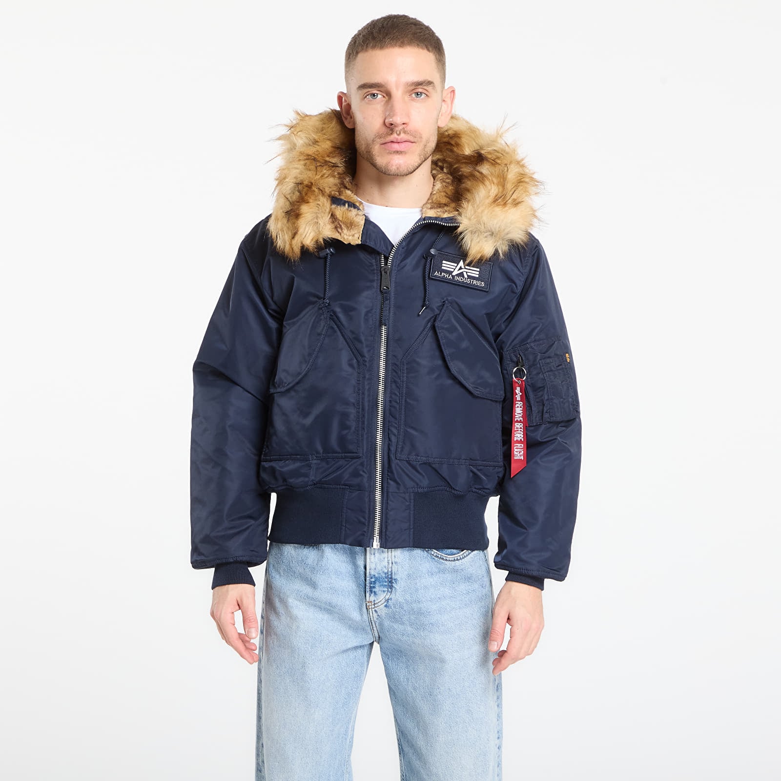 Joped Alpha Industries 45P Hooded Custom Navy