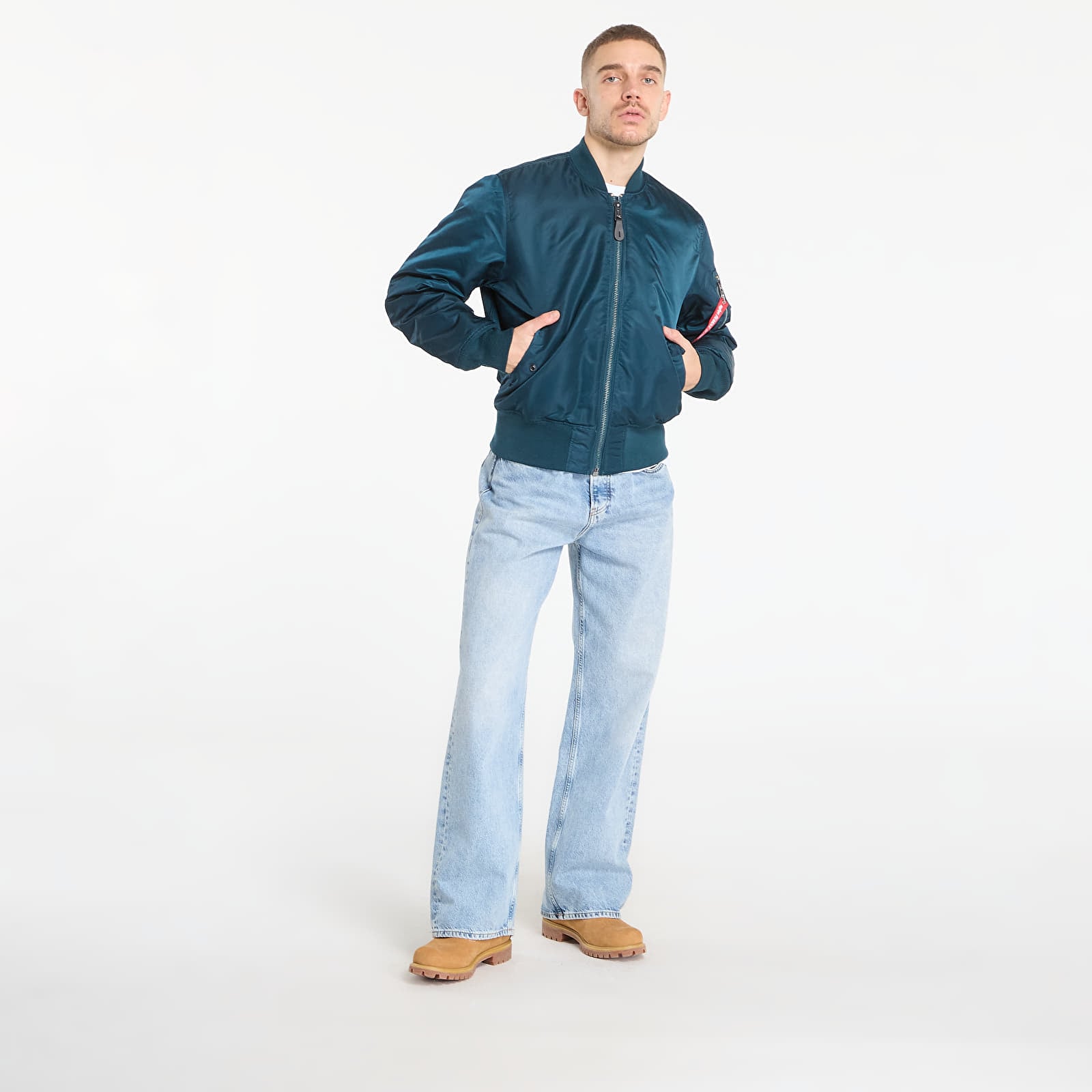 Vestes  Alpha Industries MA-1 Navy